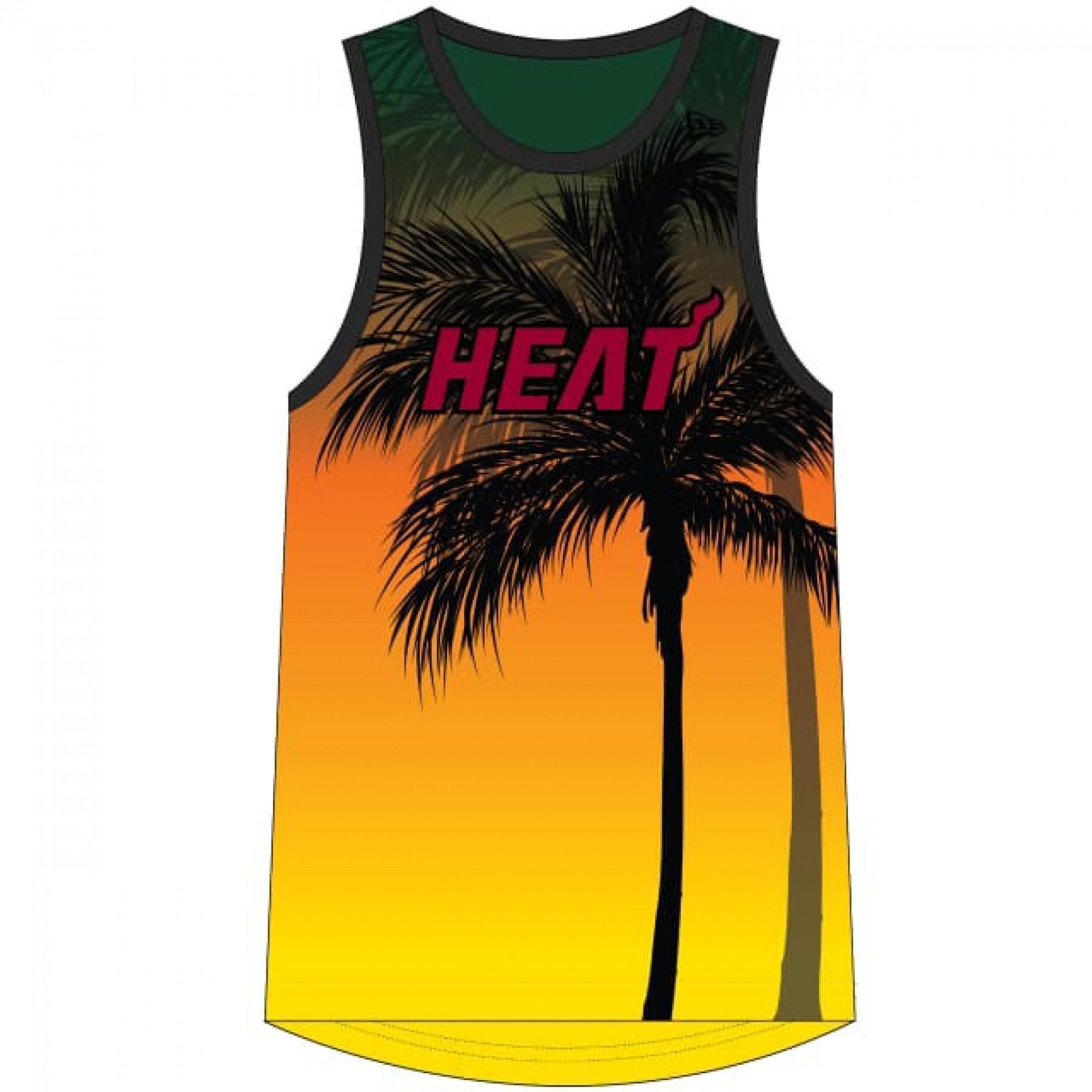 Tank top New Era NBA Miami Heat Aop summer city