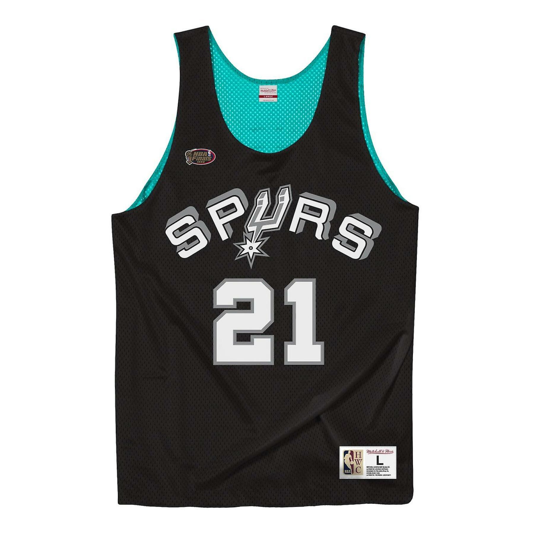 Odwracalny dżersej San Antonio Spurs Tim Duncan