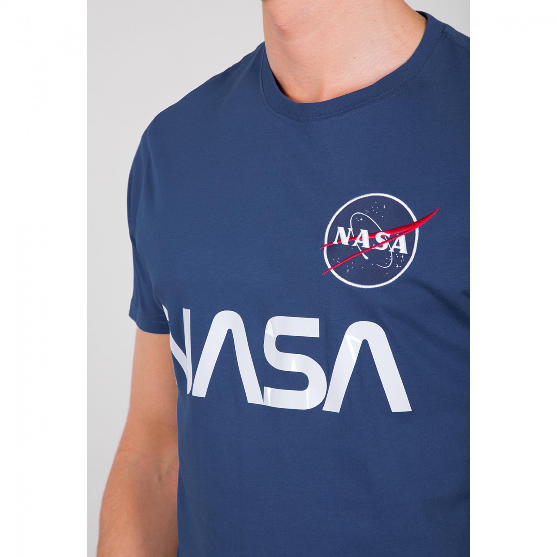 Koszulka Alpha Industries NASA Reflective