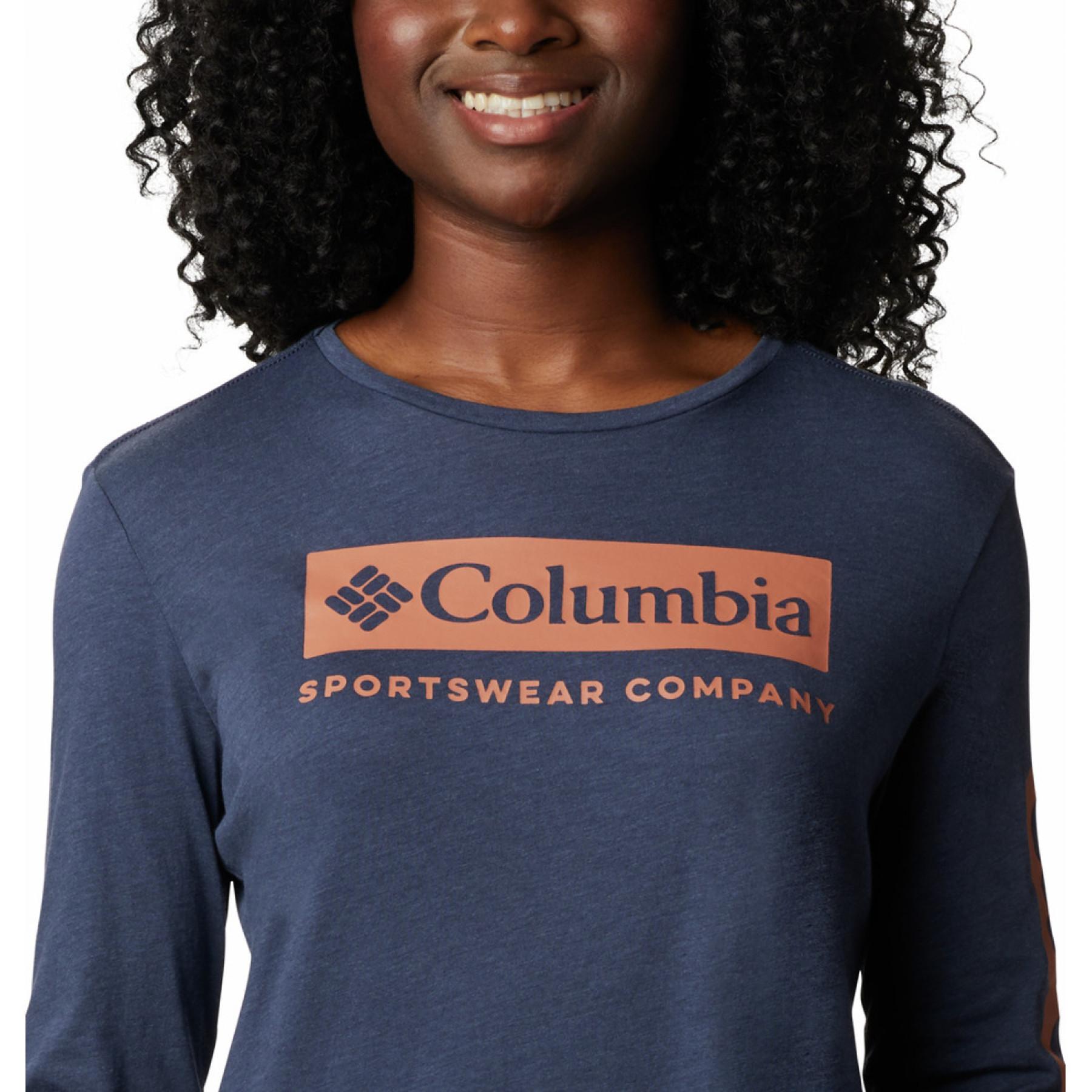 Damska koszulka z długim rękawem Columbia Autumn Trek