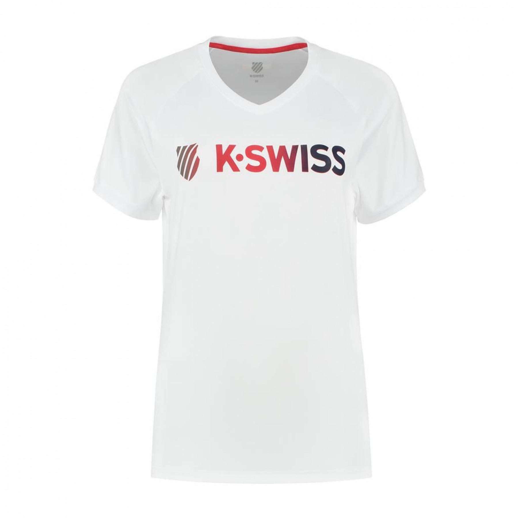Koszulka damska K-Swiss heritage sport logo