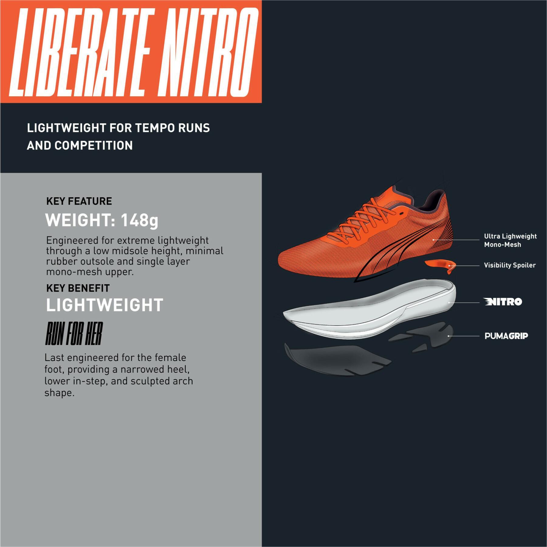 Buty do biegania dla kobiet Puma Liberate Nitro