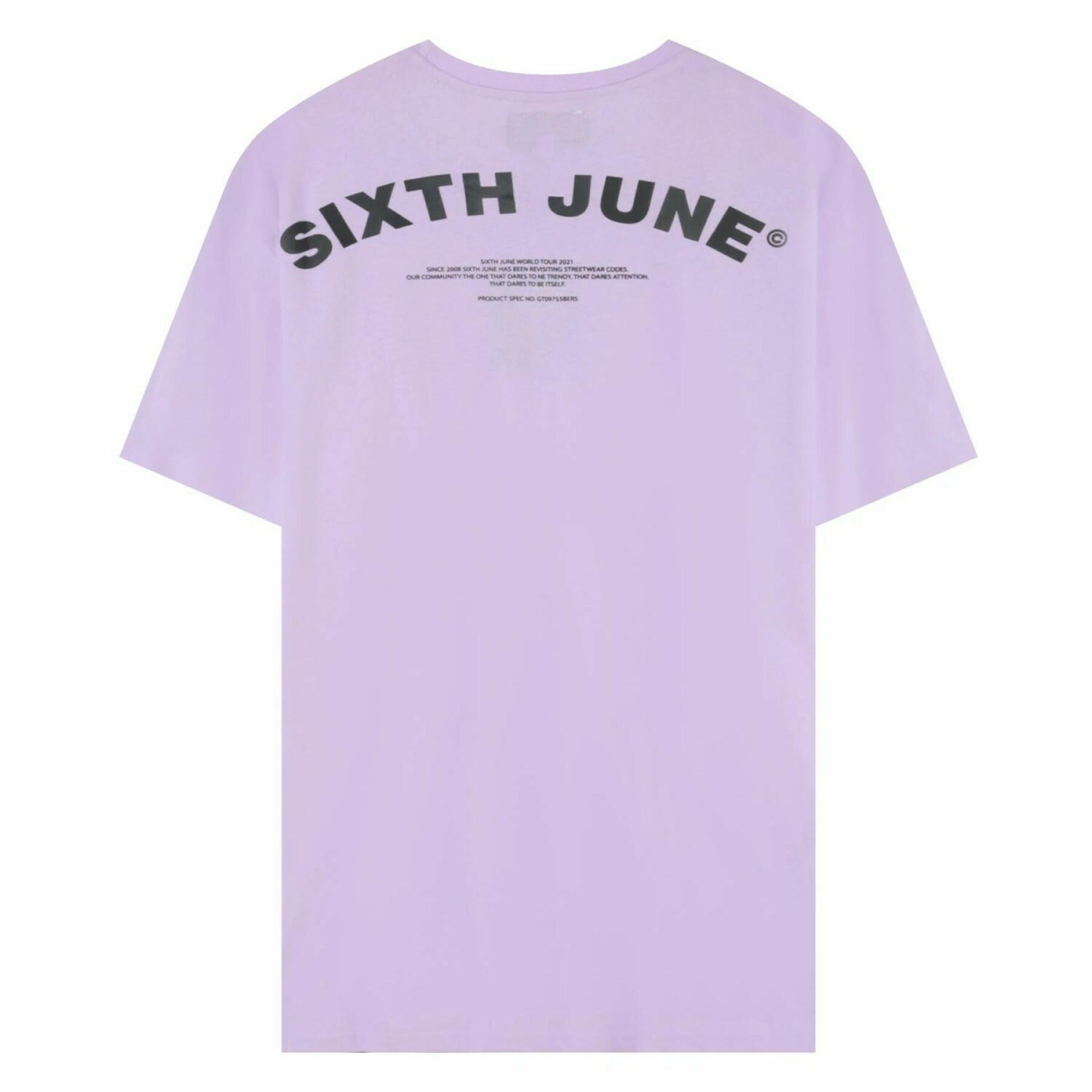 Koszulka Sixth June Curved Logo Backprint