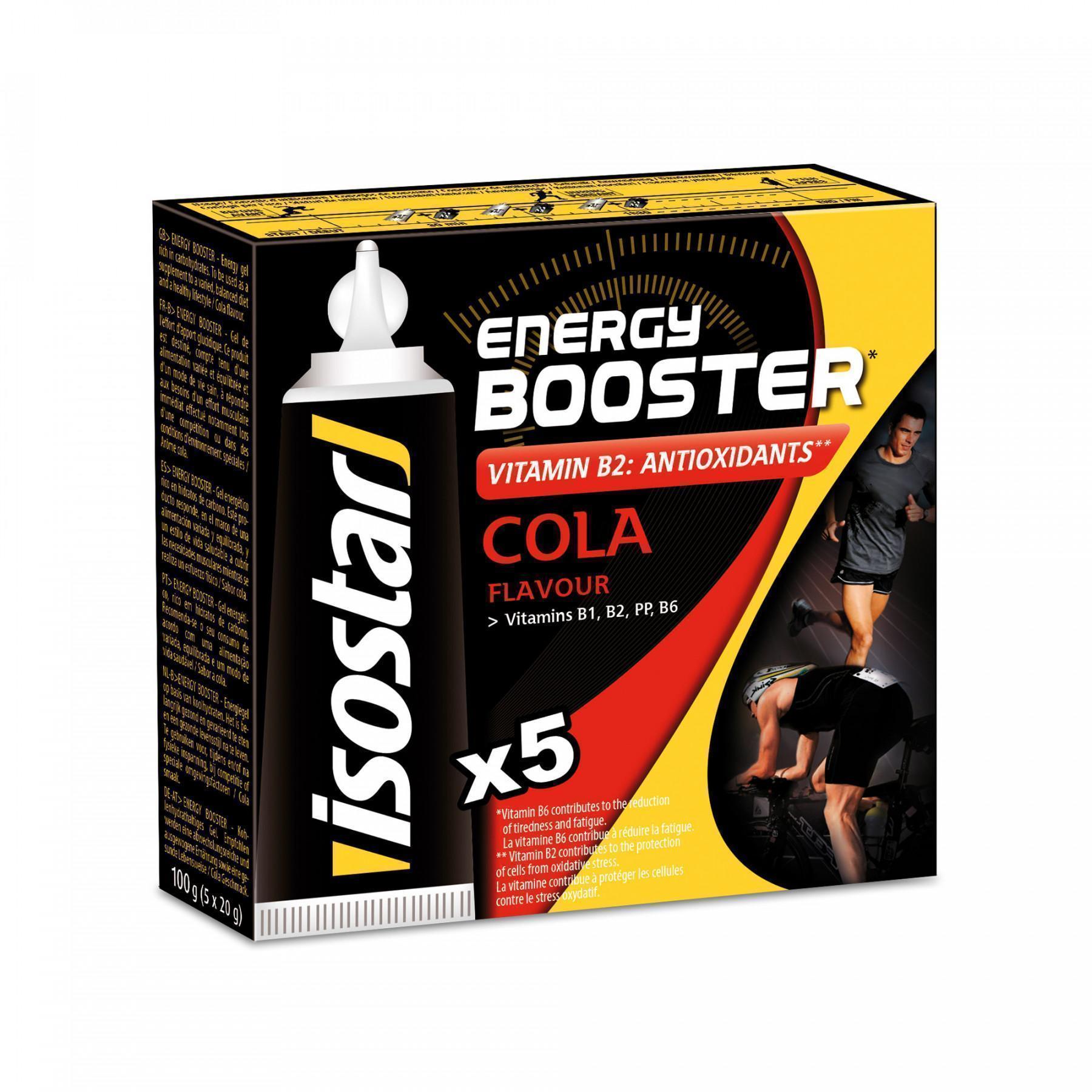 Żel Isostar Energy Booster Cola (12 boîtes)