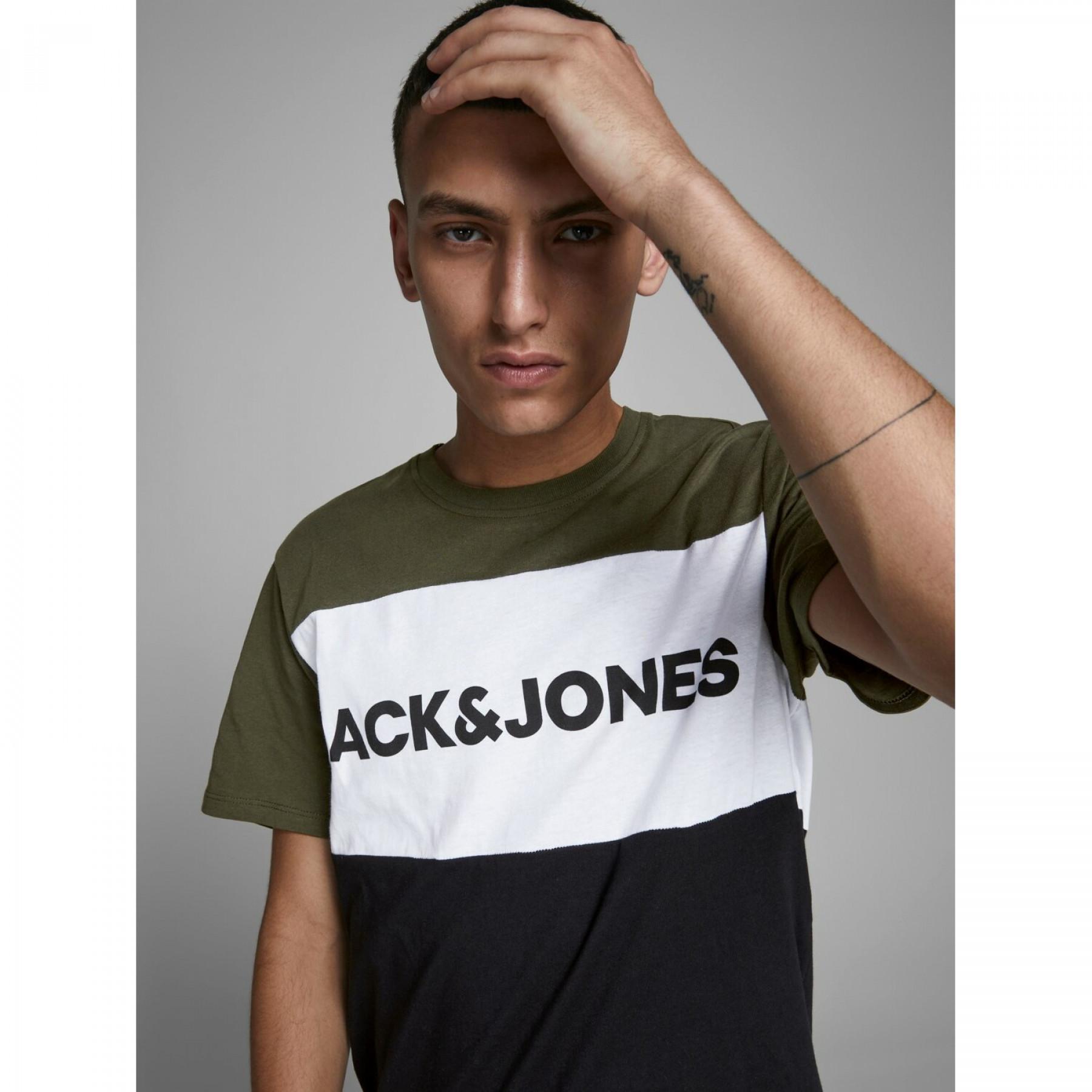 Koszulka Jack & Jones Logo blocking
