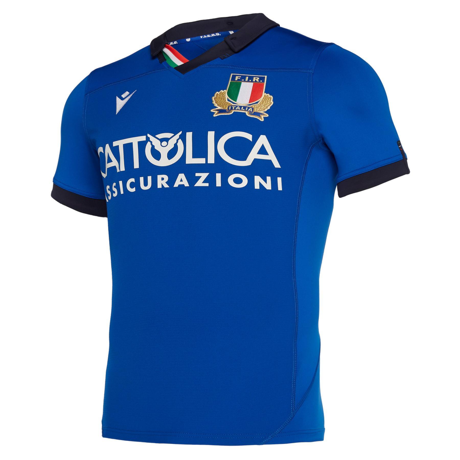 Autentyczna koszulka domowa Italie rugby 2019