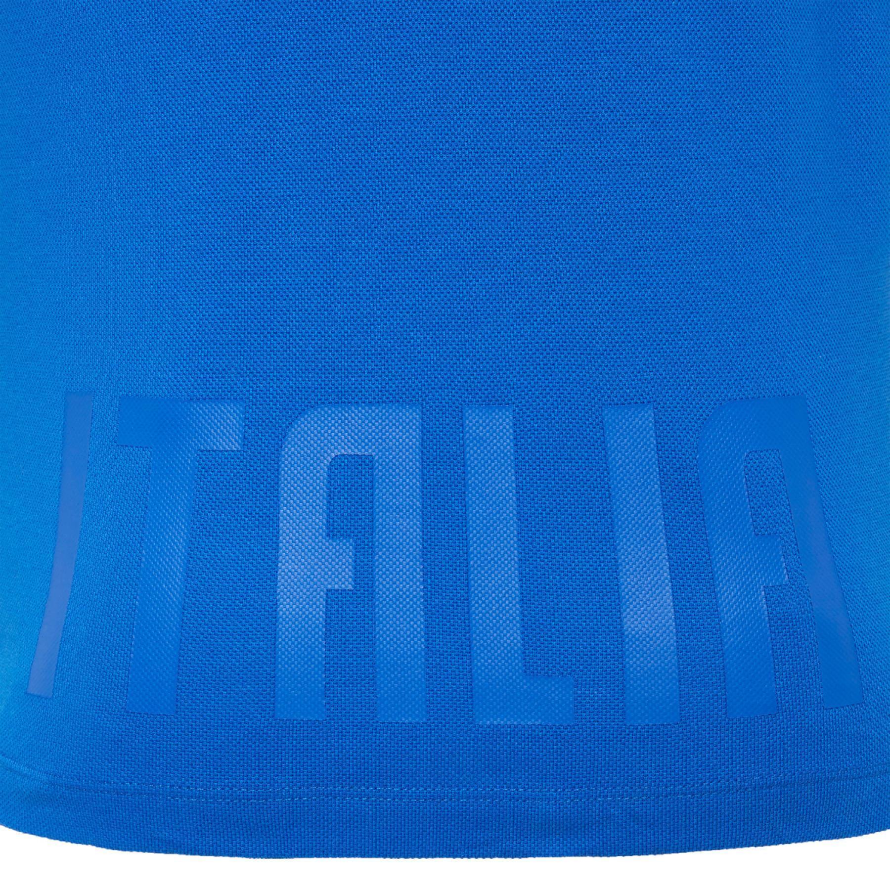 Bawełniana koszulka polo z pique Italie rubgy 2020/21
