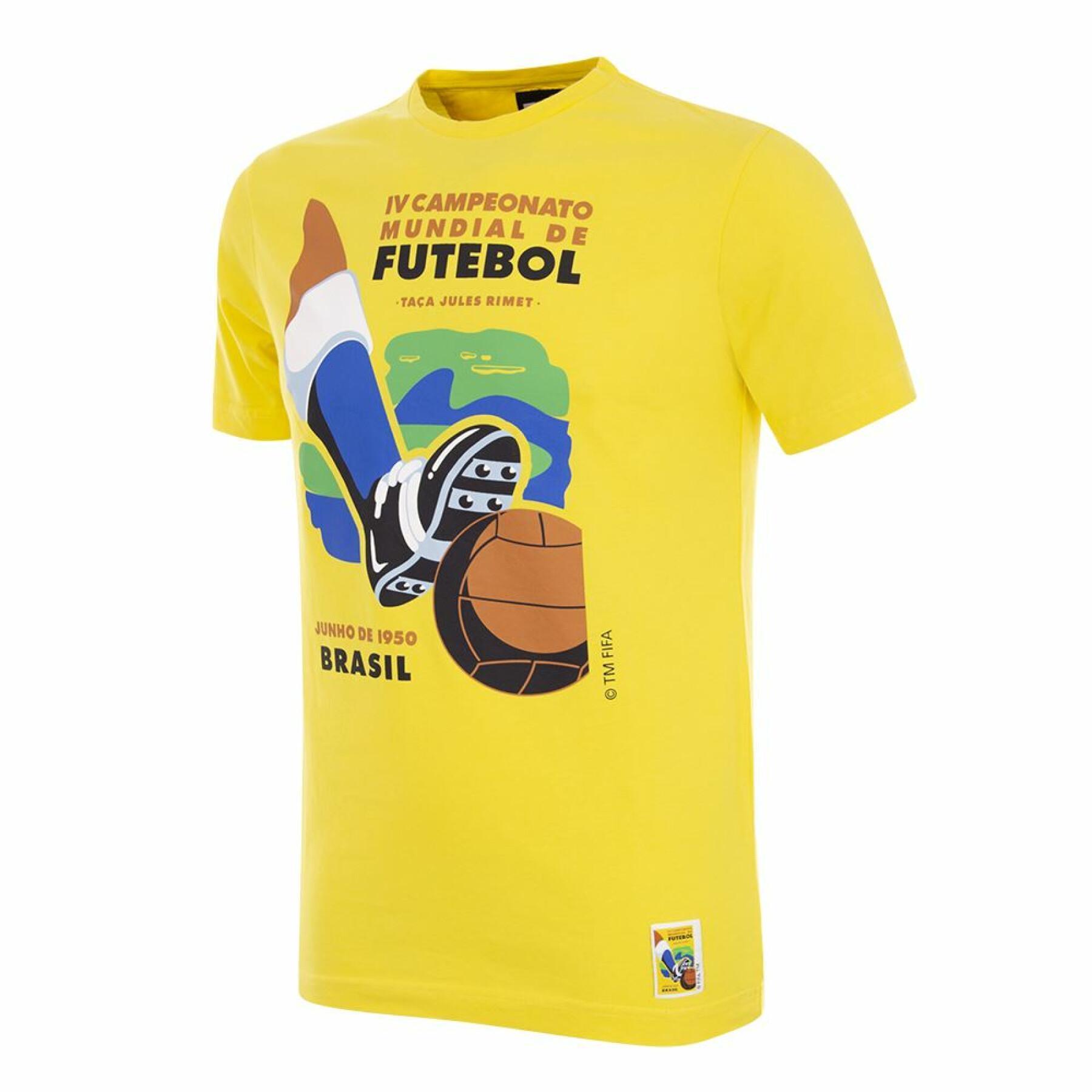 Koszulka Copa Football Brésil Coupe du monde 1950