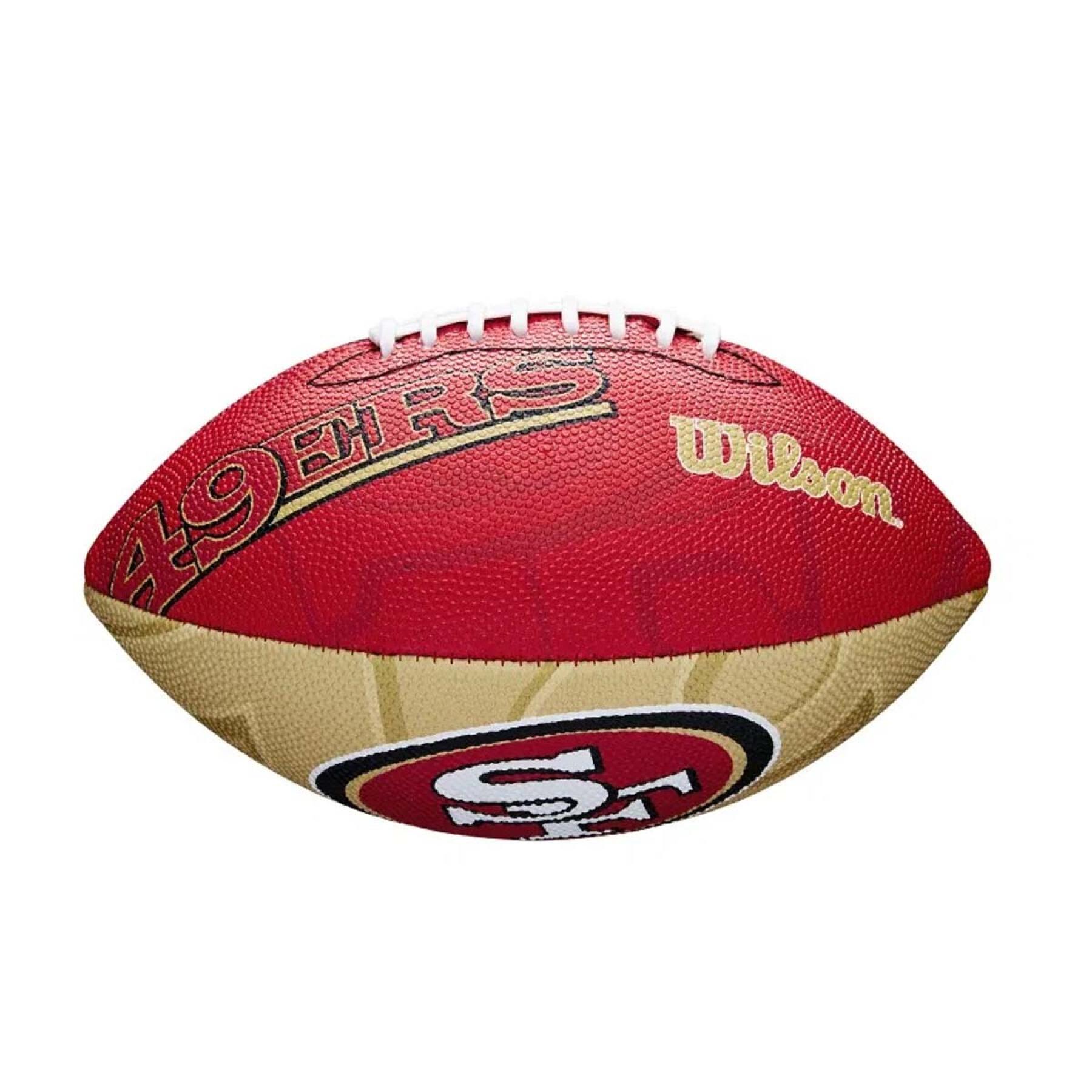Bal dla dzieci Wilson 49ers NFL Logo
