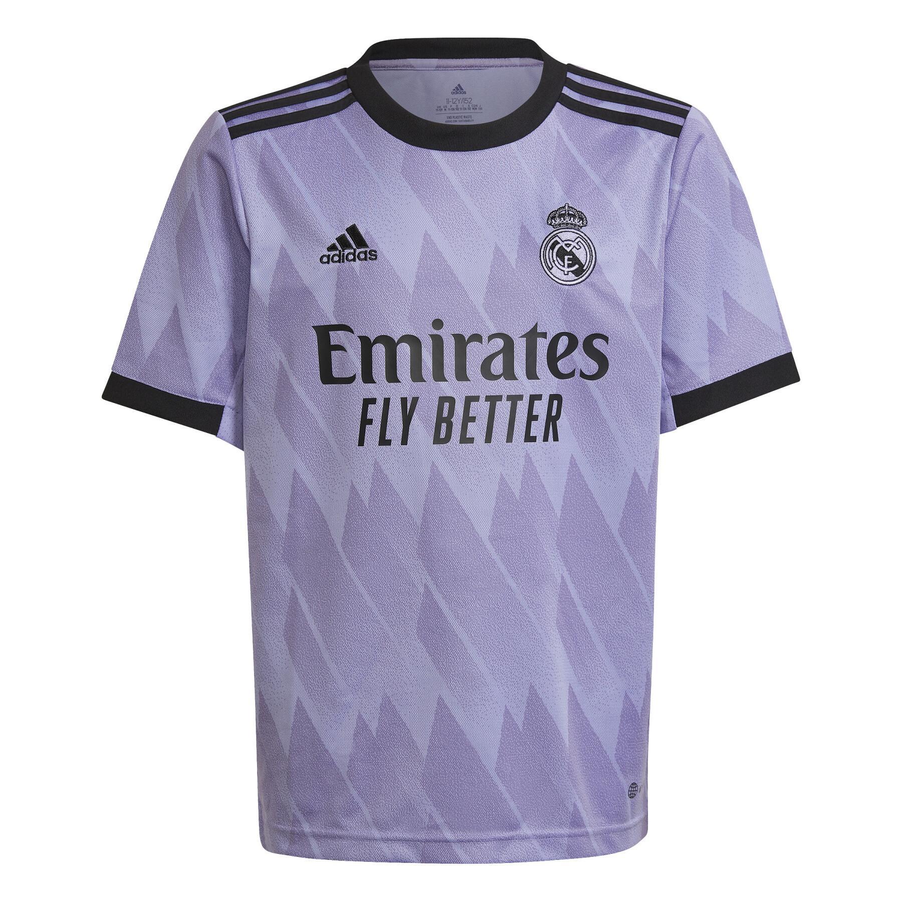 Dziecięca koszulka zewnętrzna Real Madrid 2022/23