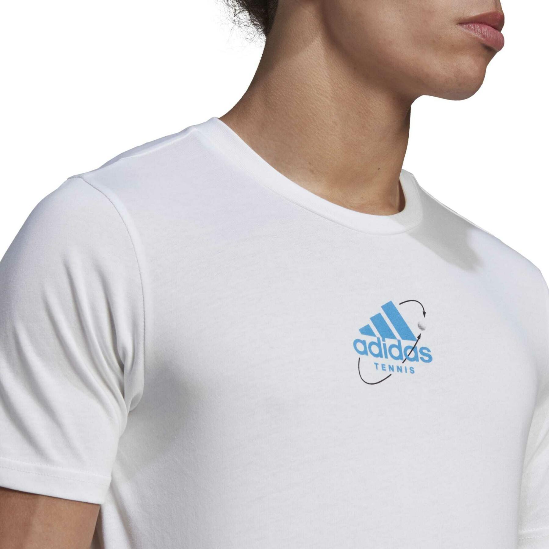 Koszulka graficzna adidas Thiem Logo