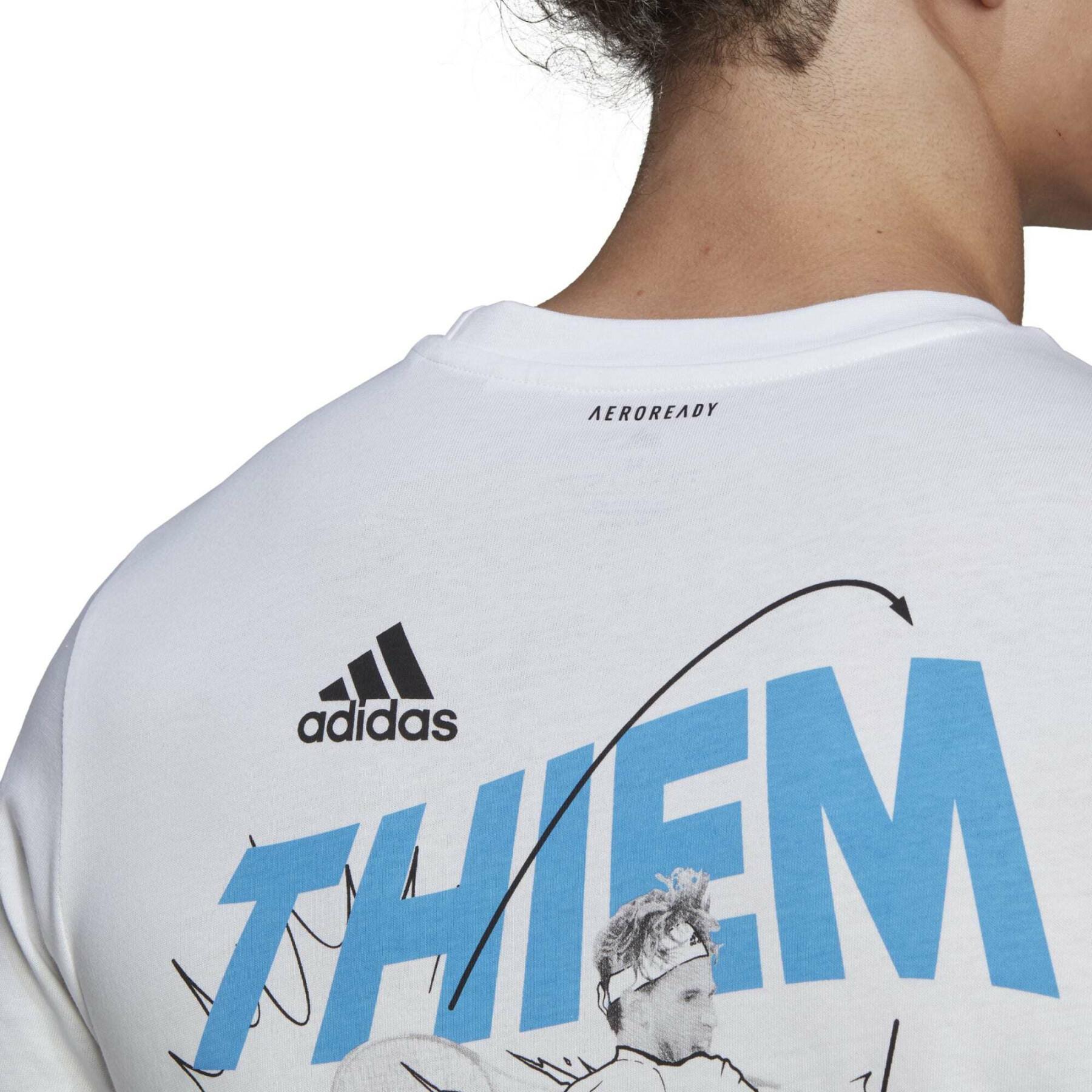 Koszulka graficzna adidas Thiem Logo