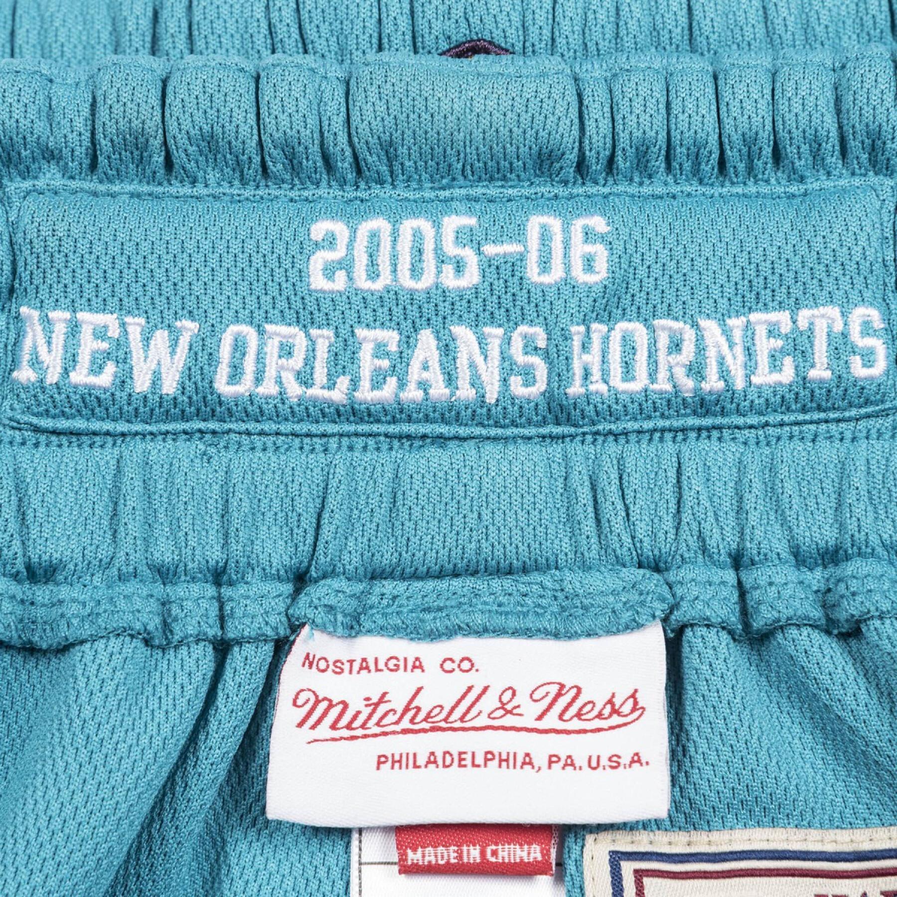 Autentyczne spodenki New Orleans Hornets nba