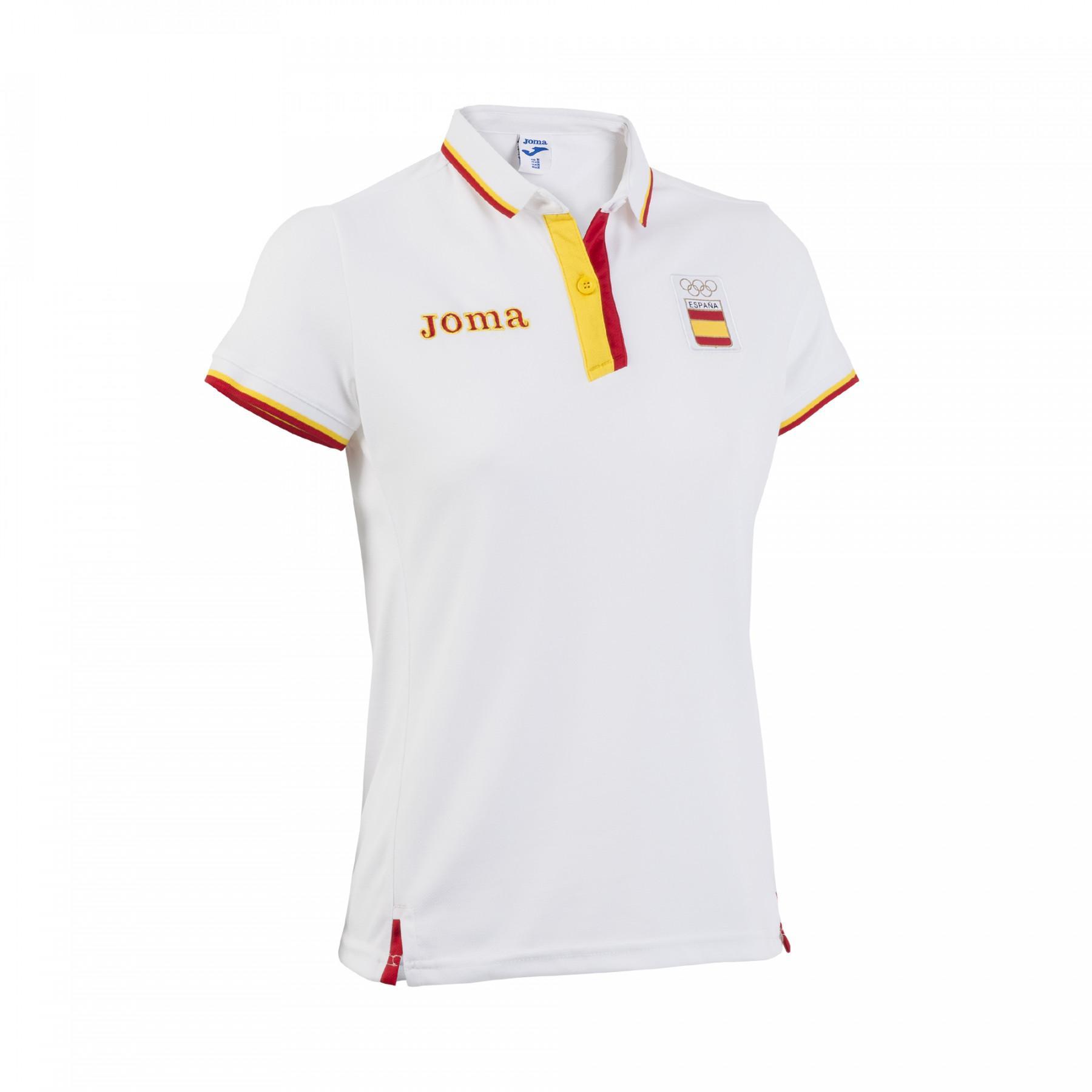 Koszulka polo damska Hiszpański Komitet Olimpijski 2016