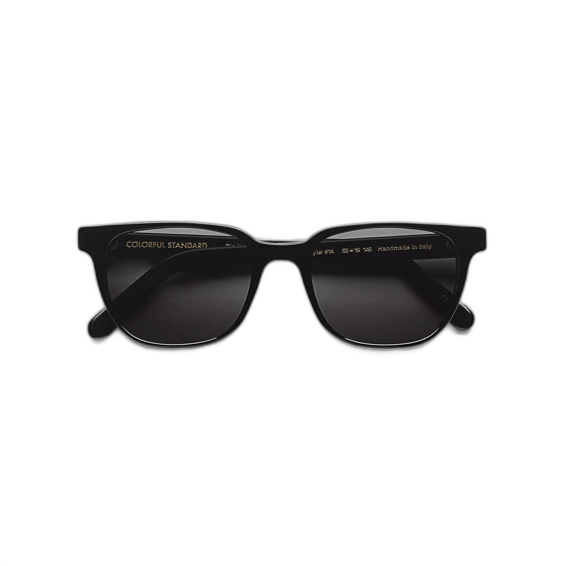 Okulary przeciwsłoneczne Colorful Standard 14 deep black solid/black