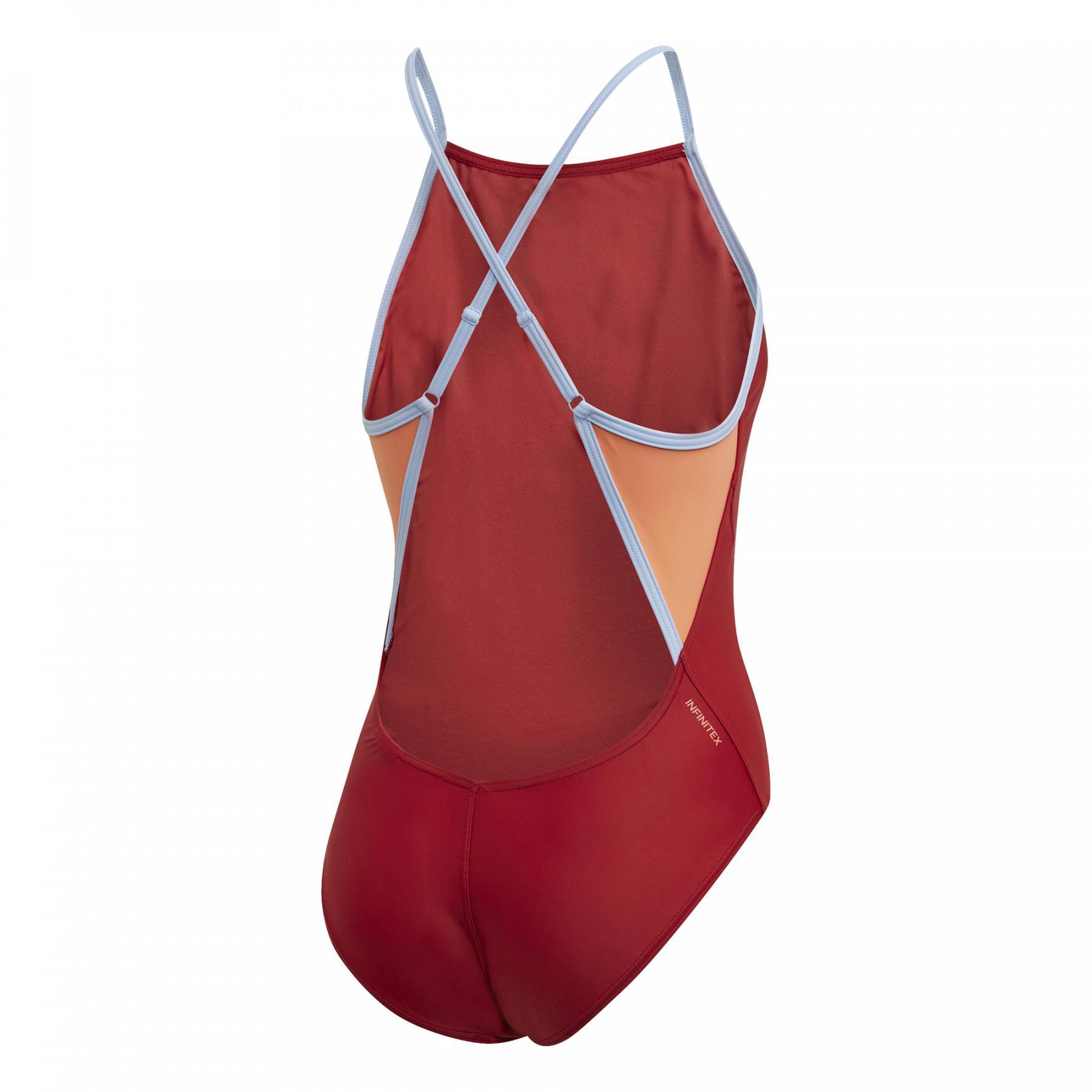 Damski kostium kąpielowy adidas Colorblock Fitness