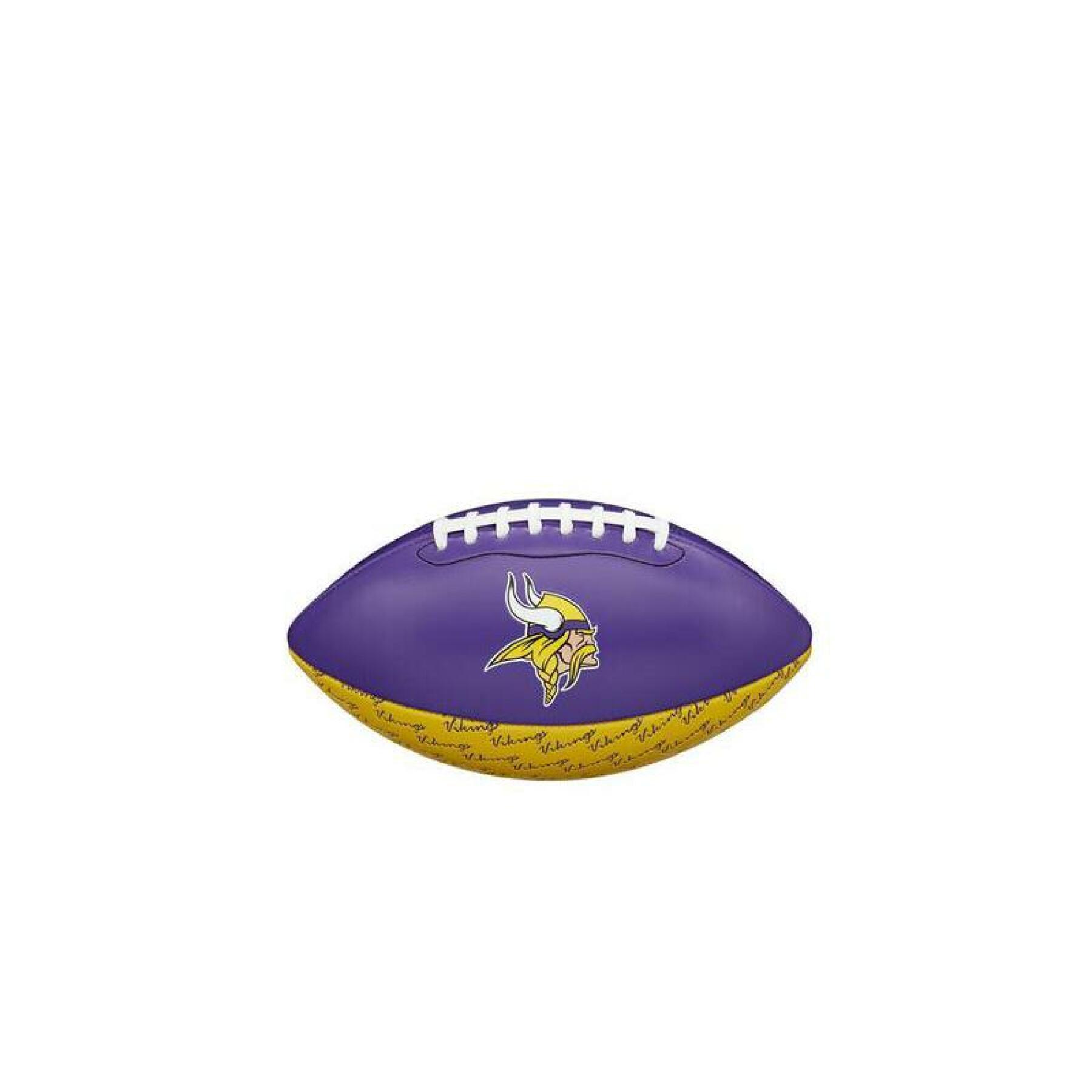 Dziecięca mini piłka nfl Minnesota Vikings