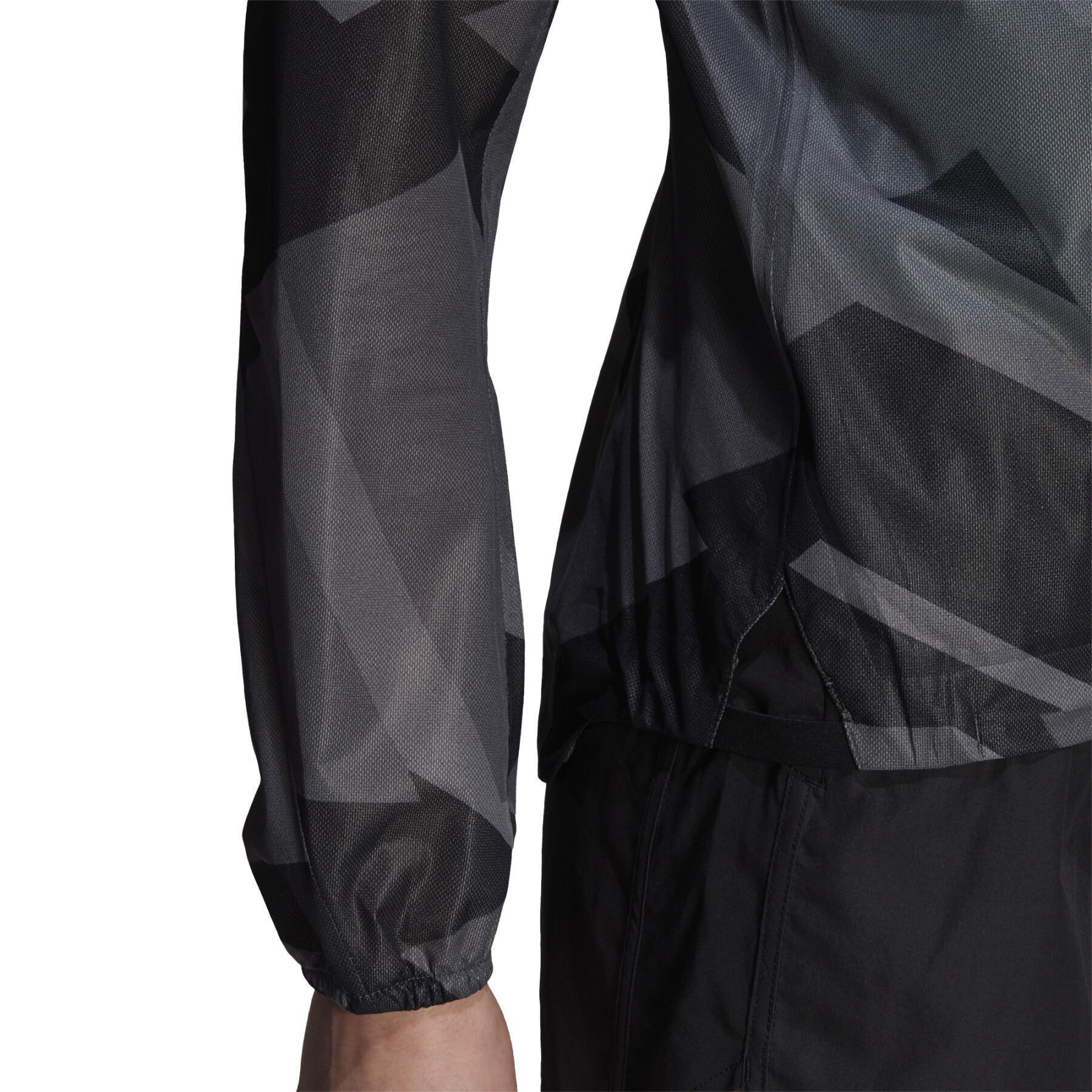 Damska kurtka przeciwdeszczowa adidas Terrex Agravic Graphic