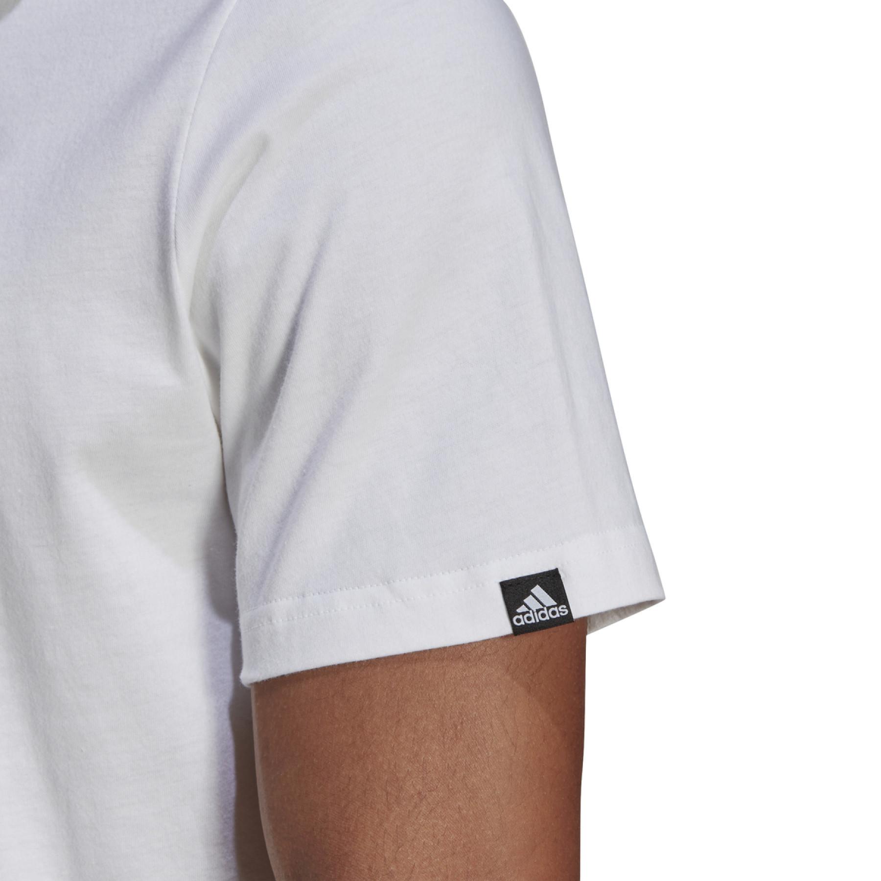 Koszulka adidas Embroidered Lit Logo Graphic