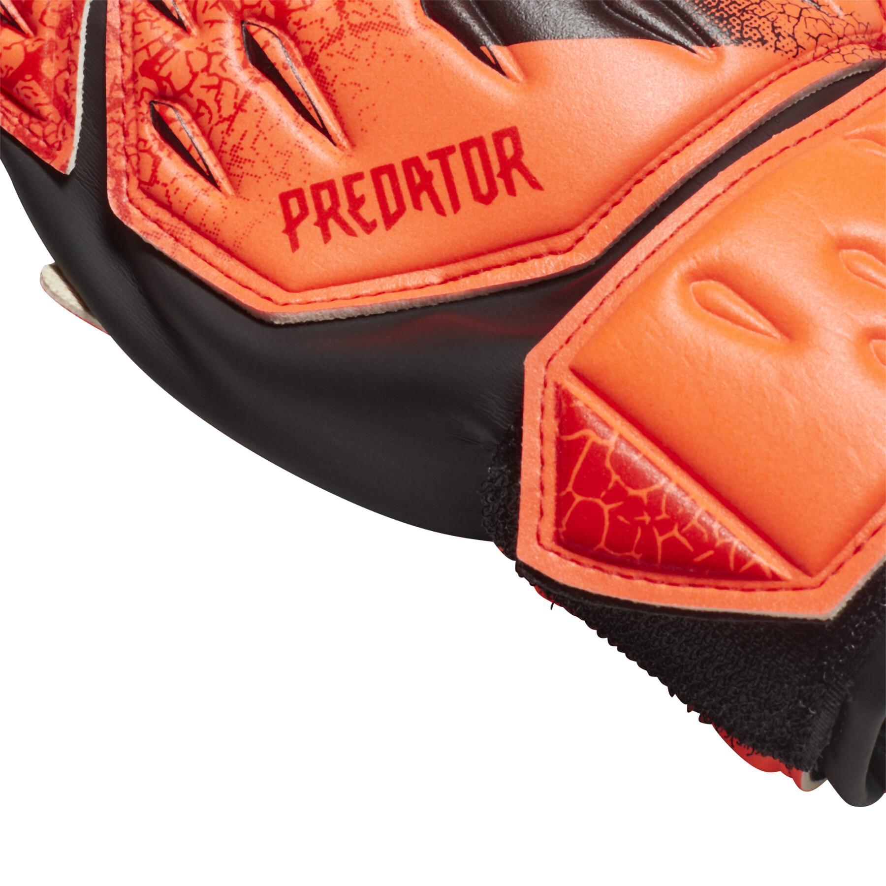 Dziecięce rękawice bramkarskie adidas Predator Fingersave Match