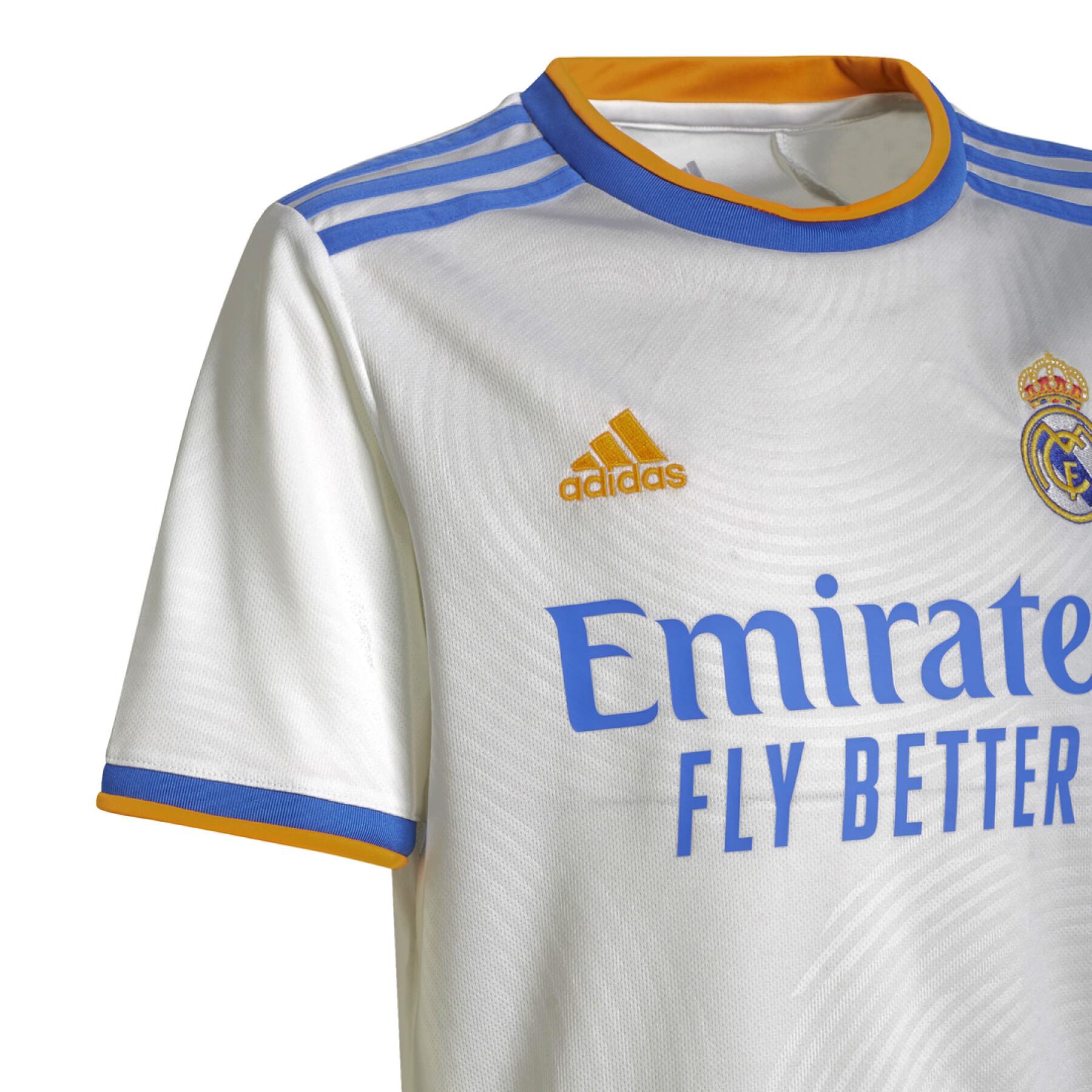 Koszulka domowa dla dzieci Real Madrid 2021/22