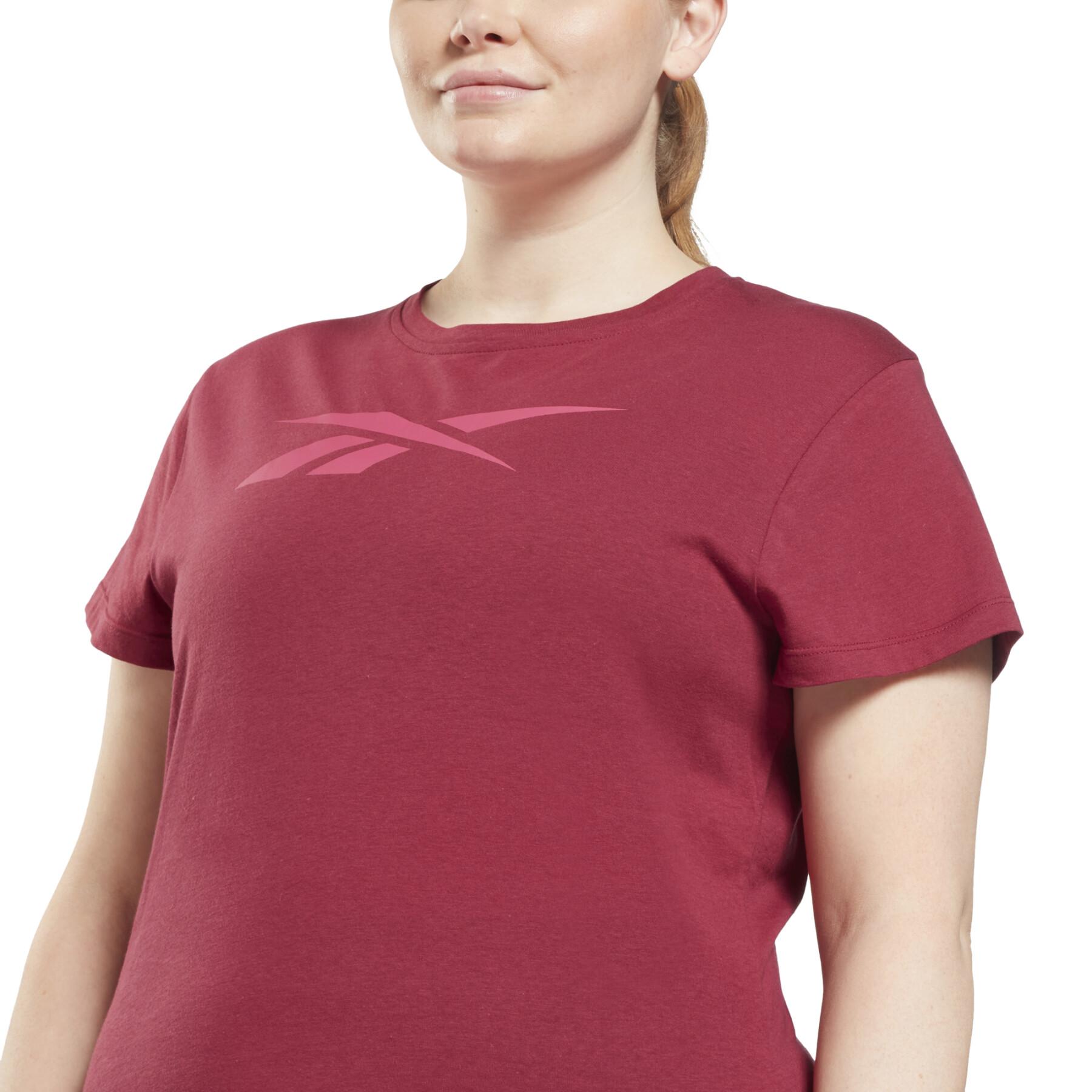 Koszulka damska w dużym rozmiarze Reebok Graphic Vector
