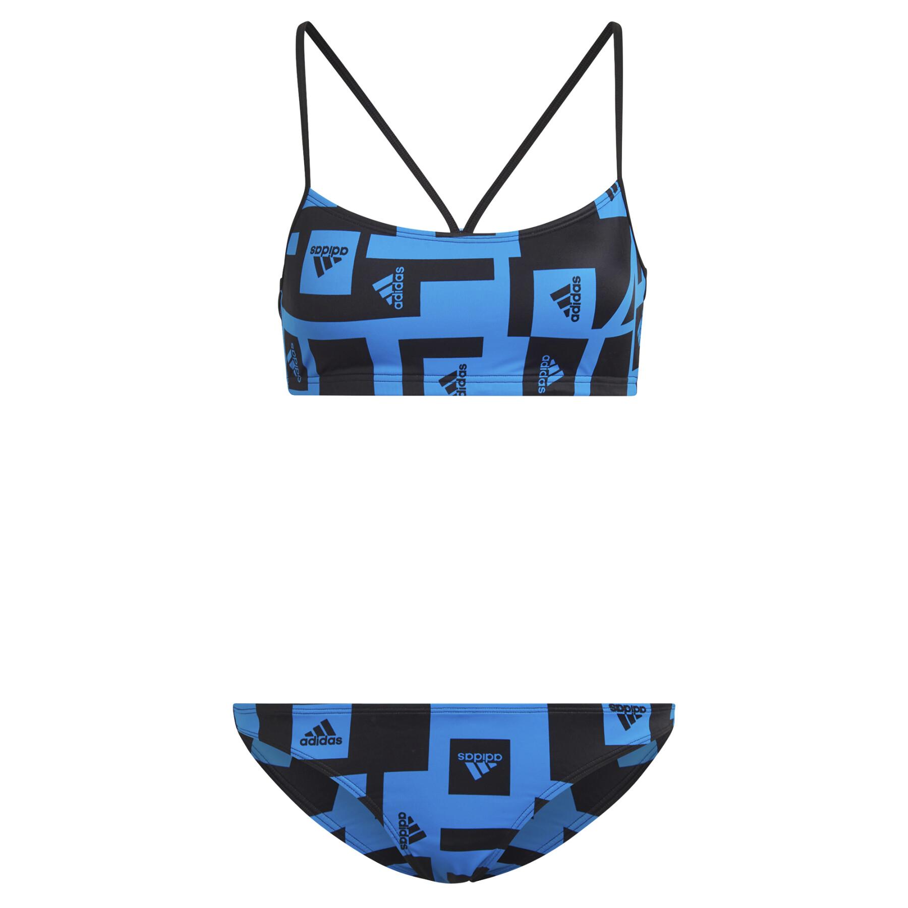 Damski kostium kąpielowy adidas Bikini Logo Graphic