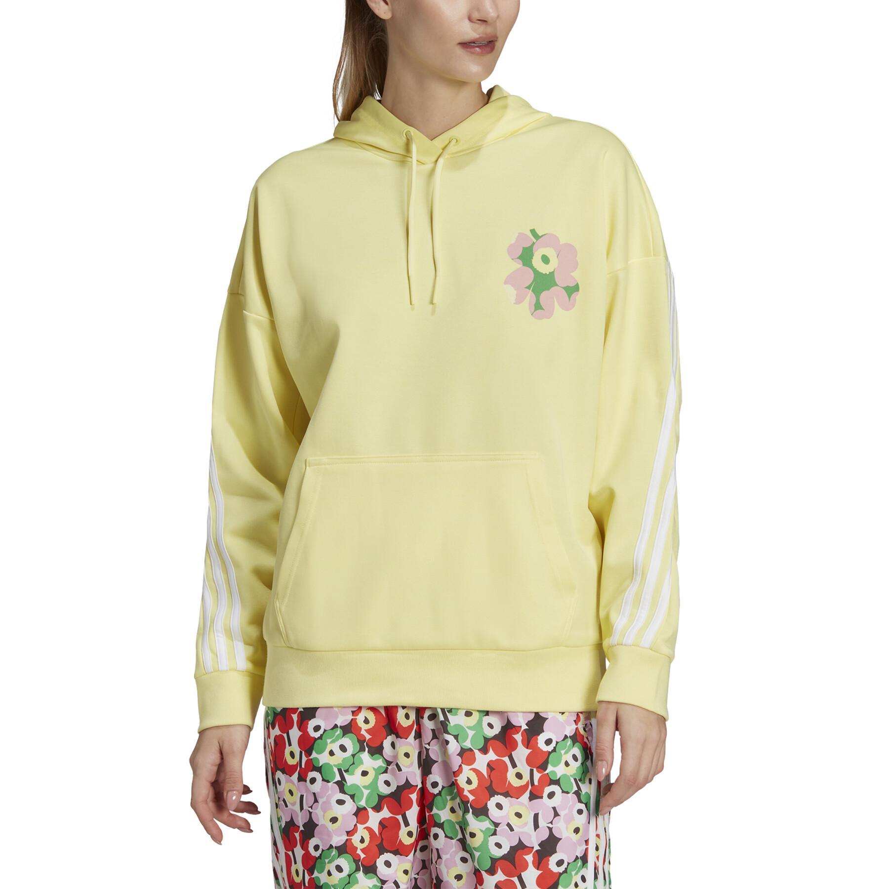 Bluza z kapturem dla kobiet adidas x Marimekko
