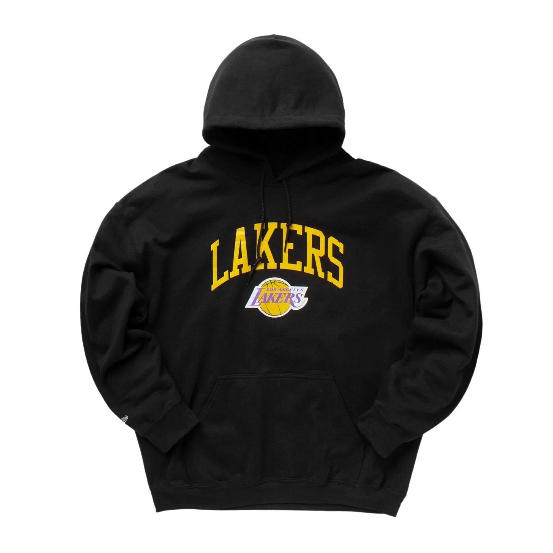 Bluza z kapturem łukowym Los Angeles Lakers 2021/22