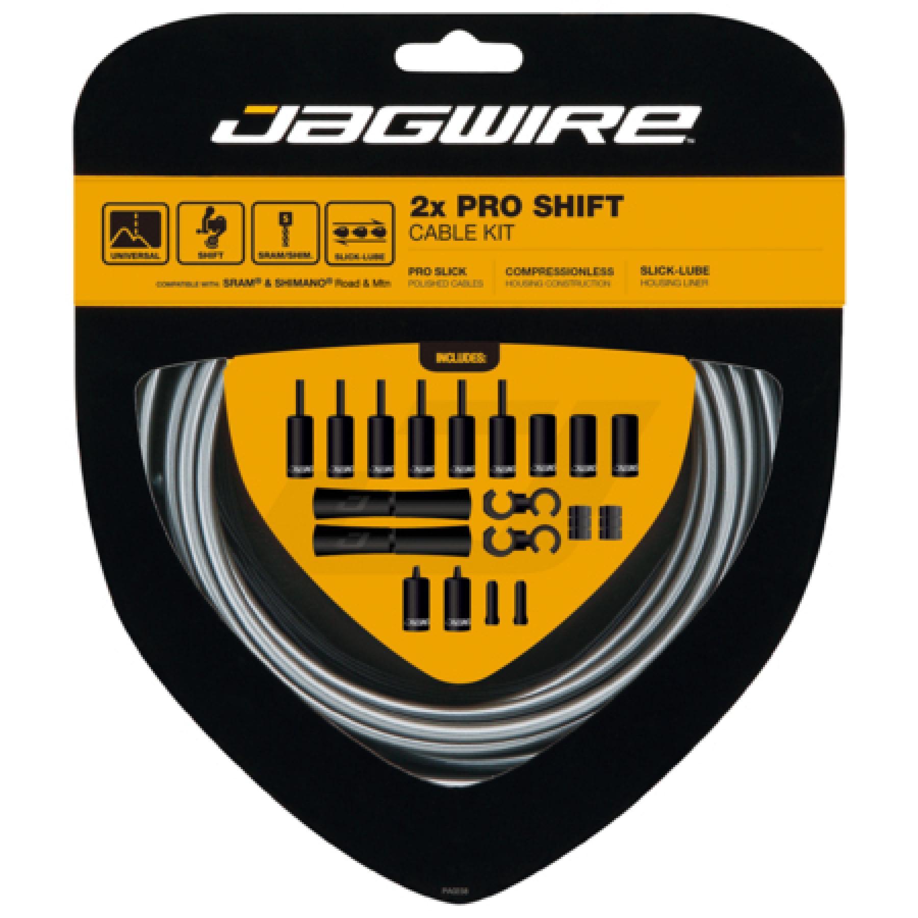Zestaw linki przerzutki Jagwire 2X Pro
