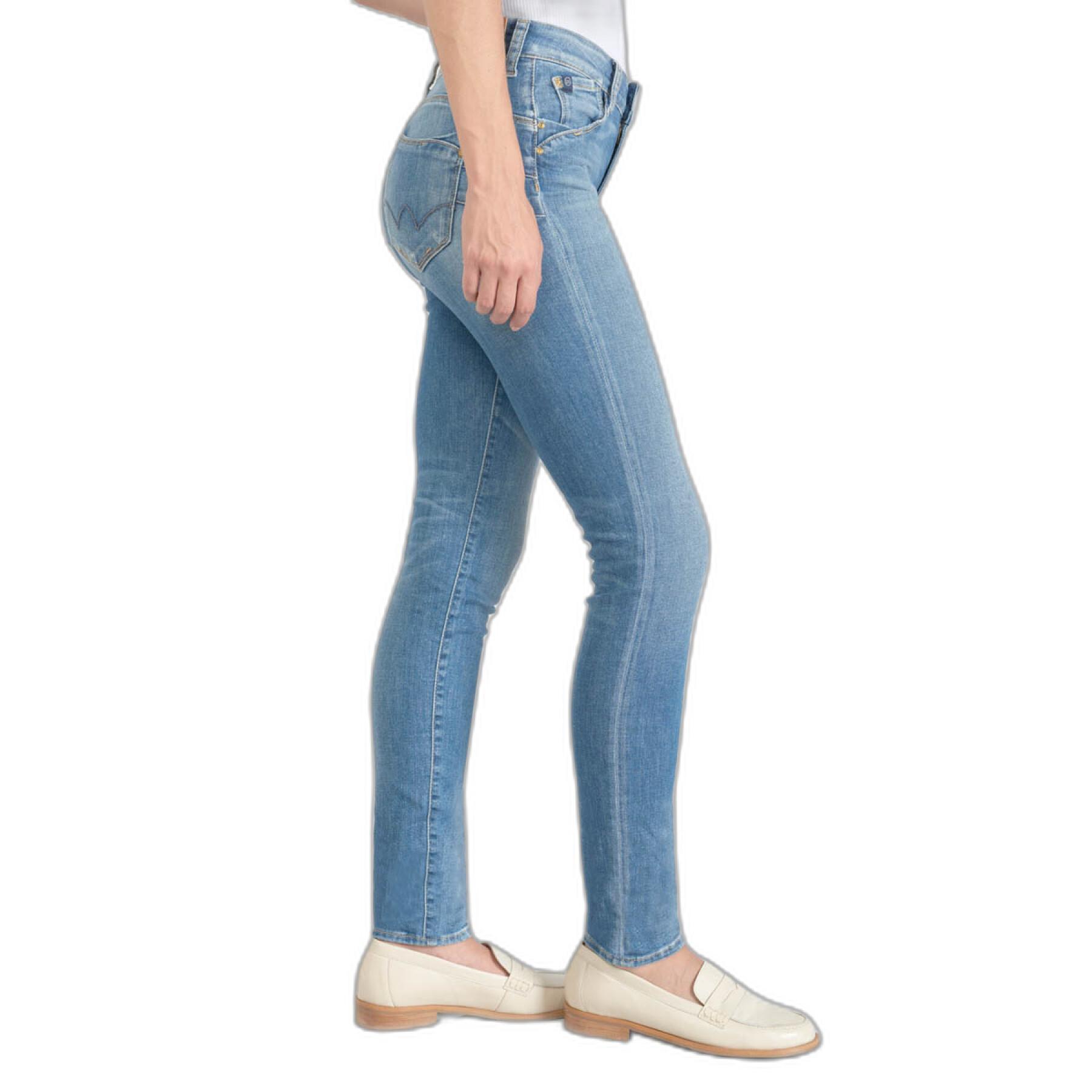 Jeans kobieta z wysoką talią Le Temps des cerises Pulp Reg Foxe