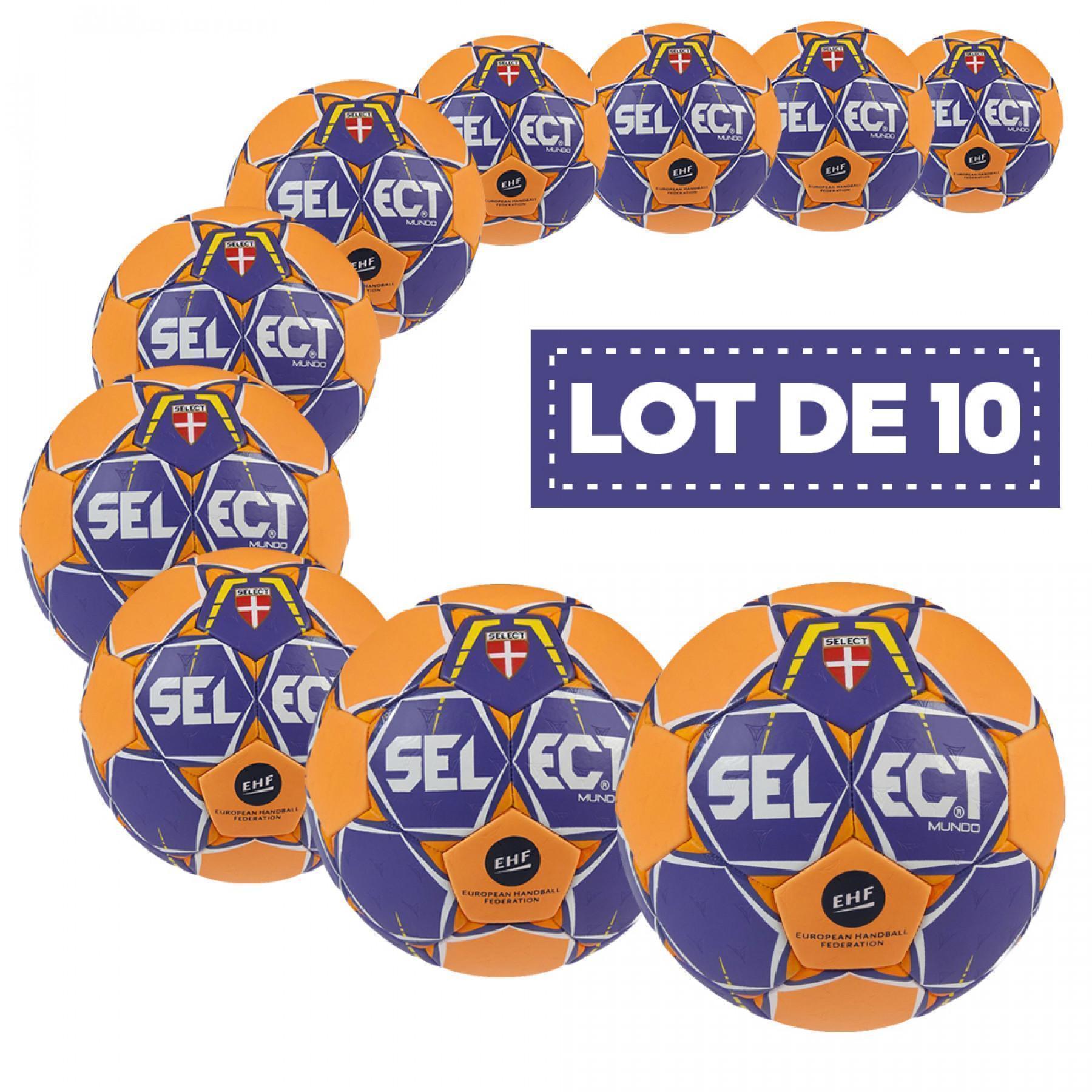 Opakowanie 10 balonów Select Mundo orange/violet