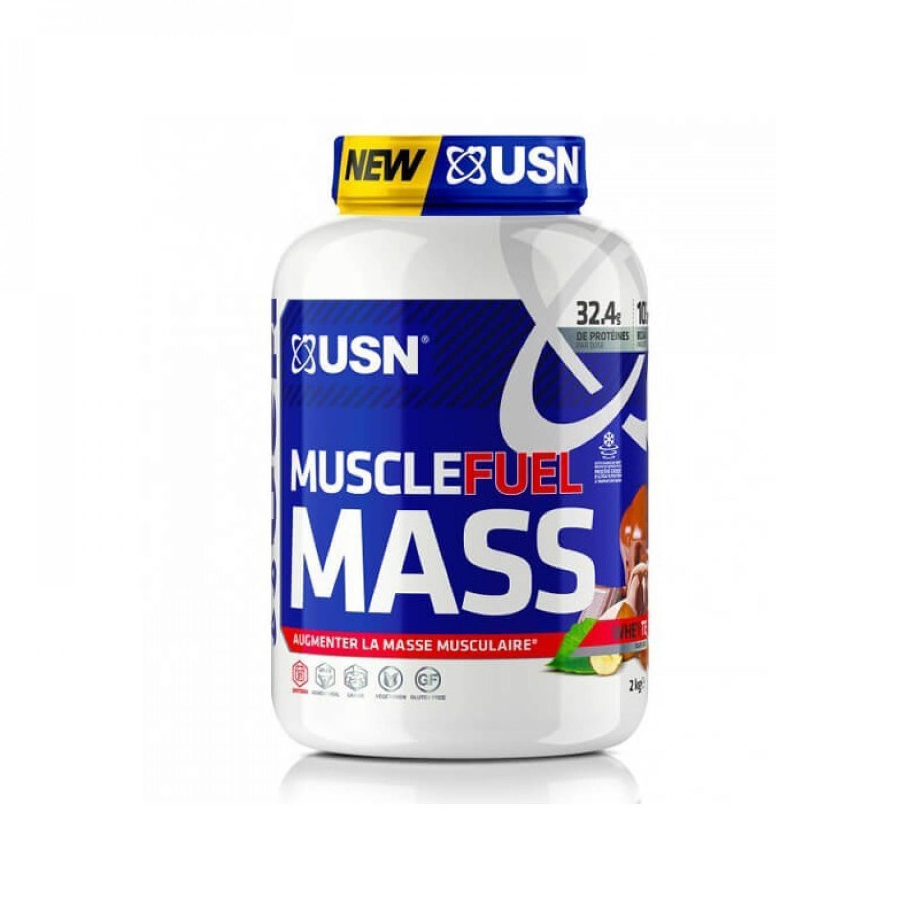 Białko USN Muscle Fuel Mass Gainer Vanille 750g