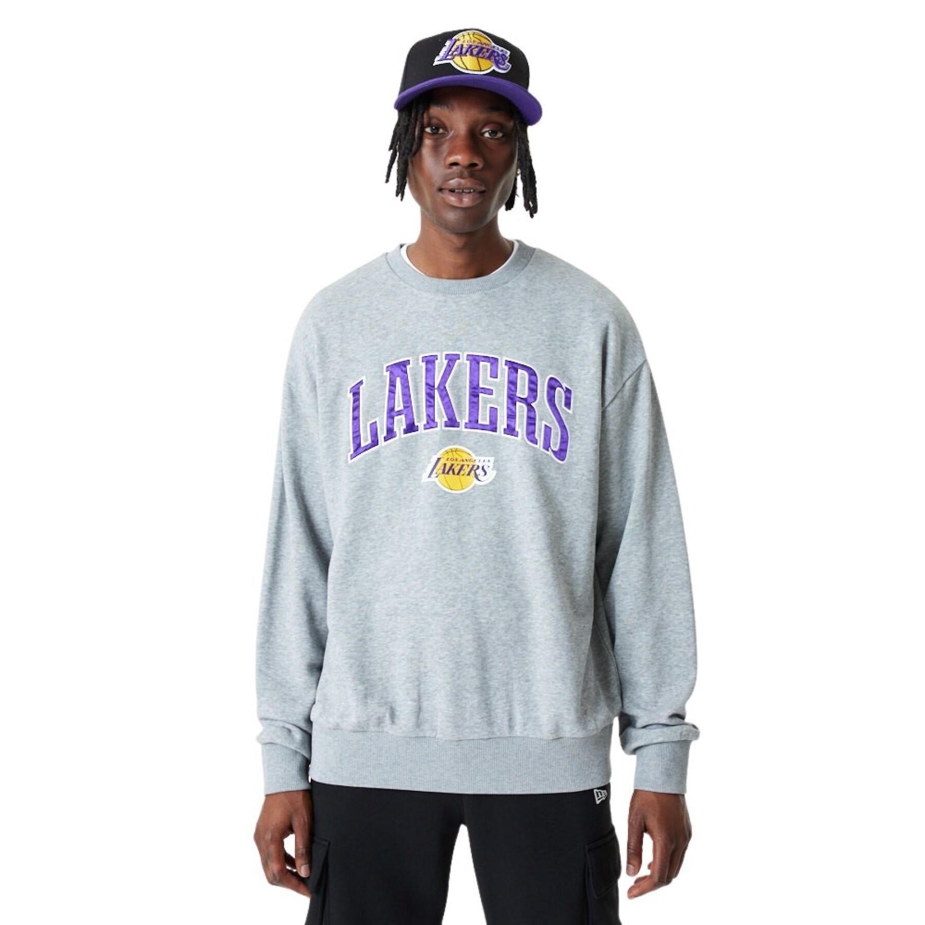 Koszulka Los Angeles Lakers NBA Apllique Crew
