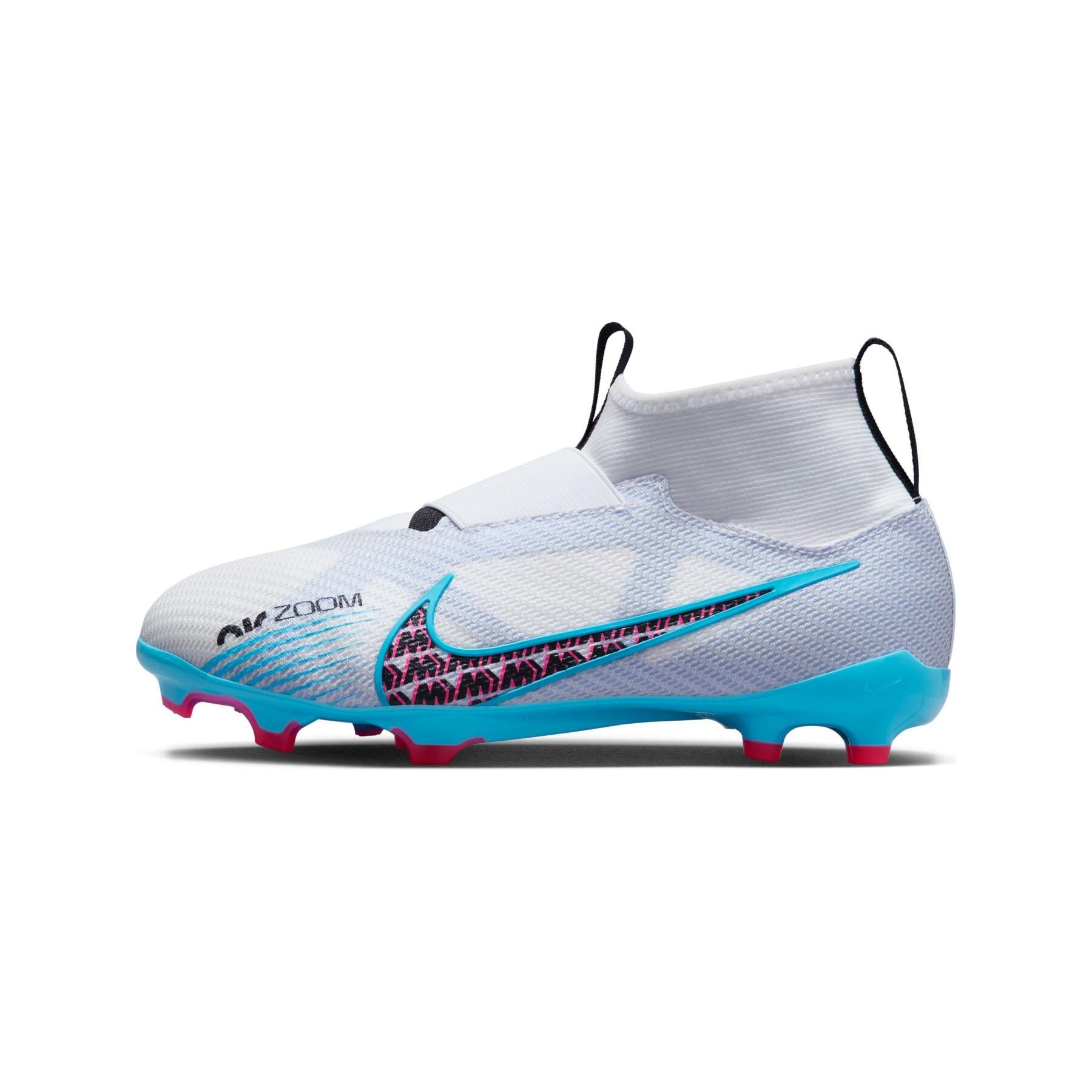 Dziecięce buty piłkarskie Nike Zoom Mercurial Superfly 9 Pro FG - Blast Pack