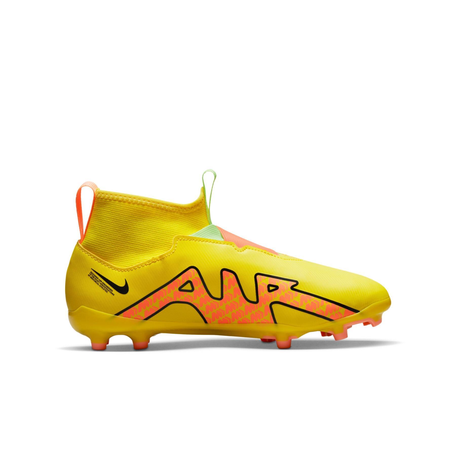Dziecięce buty piłkarskie Nike Zoom Mercurial Superfly 9 Academy FG/MG - Lucent Pack