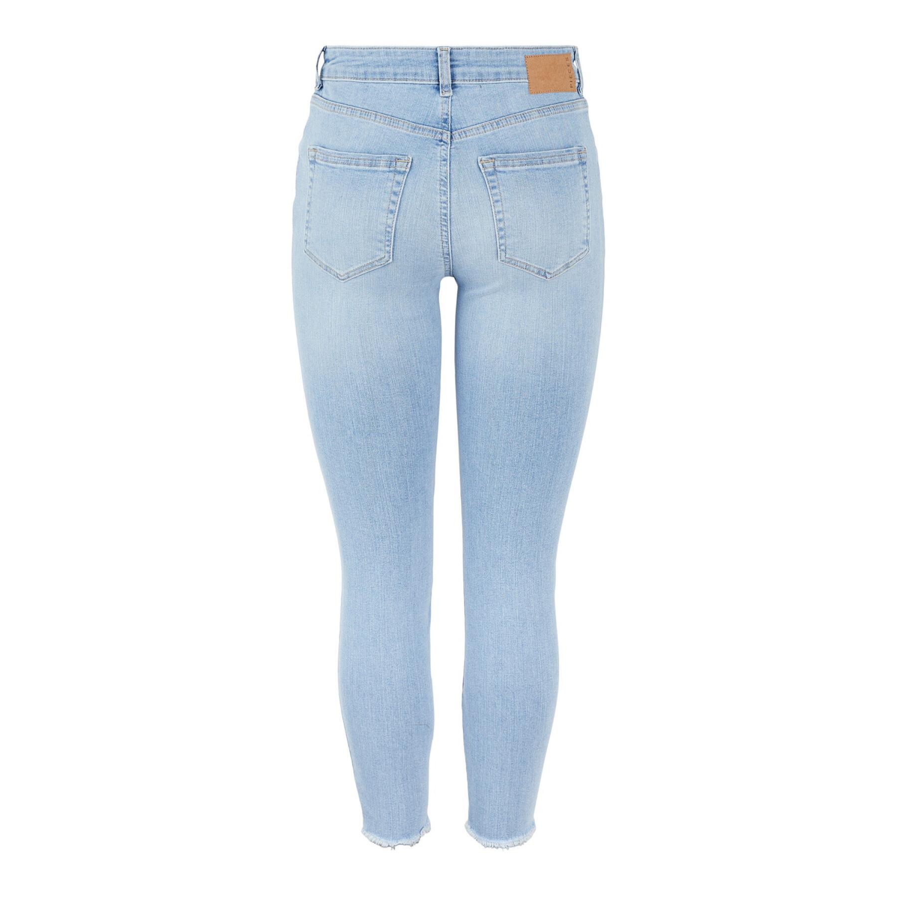 Damskie skinny jeans Pieces Delly LB147