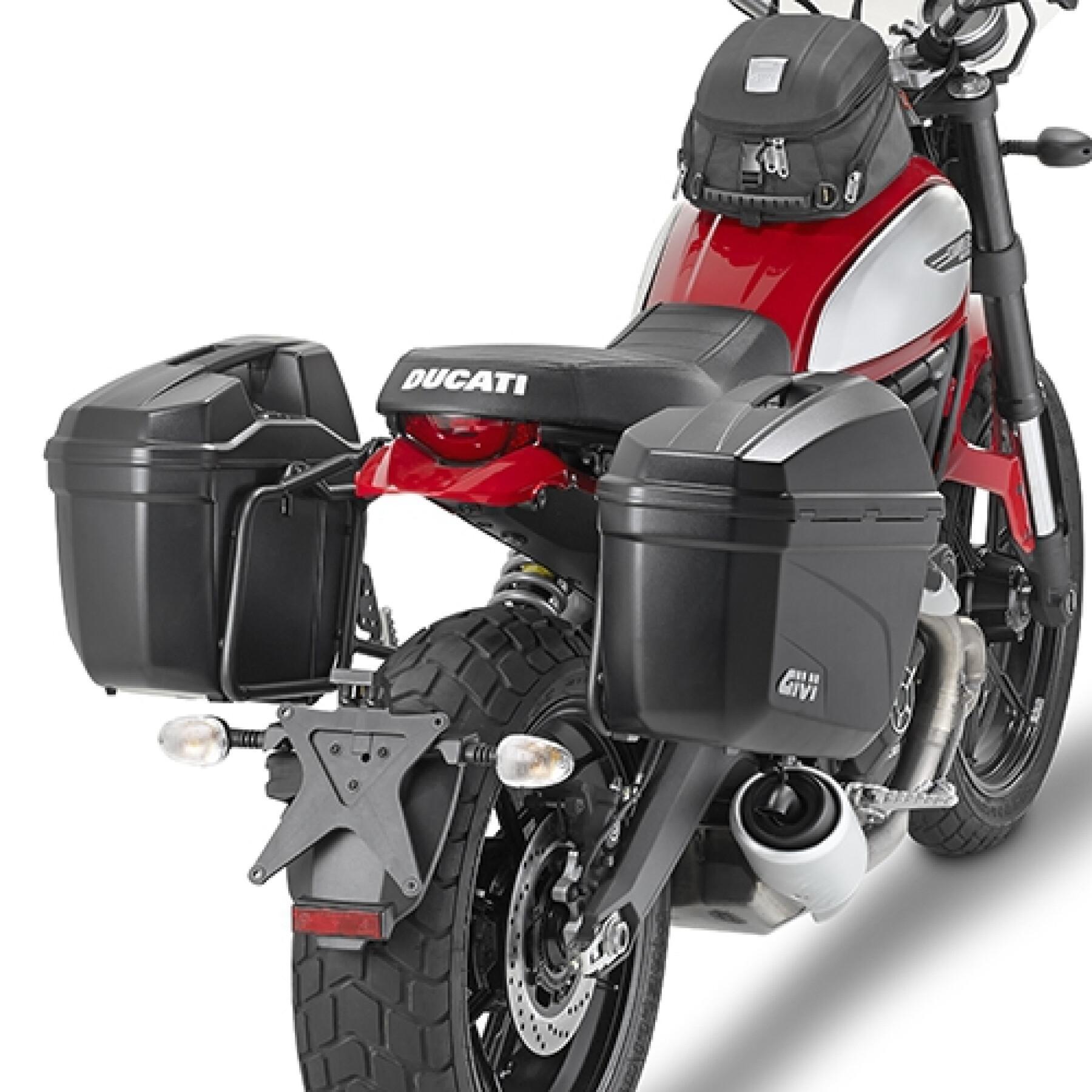 Wspornik kufra bocznego motocykla Givi Monokey Ducati Scrambler 400 (16 À 20)