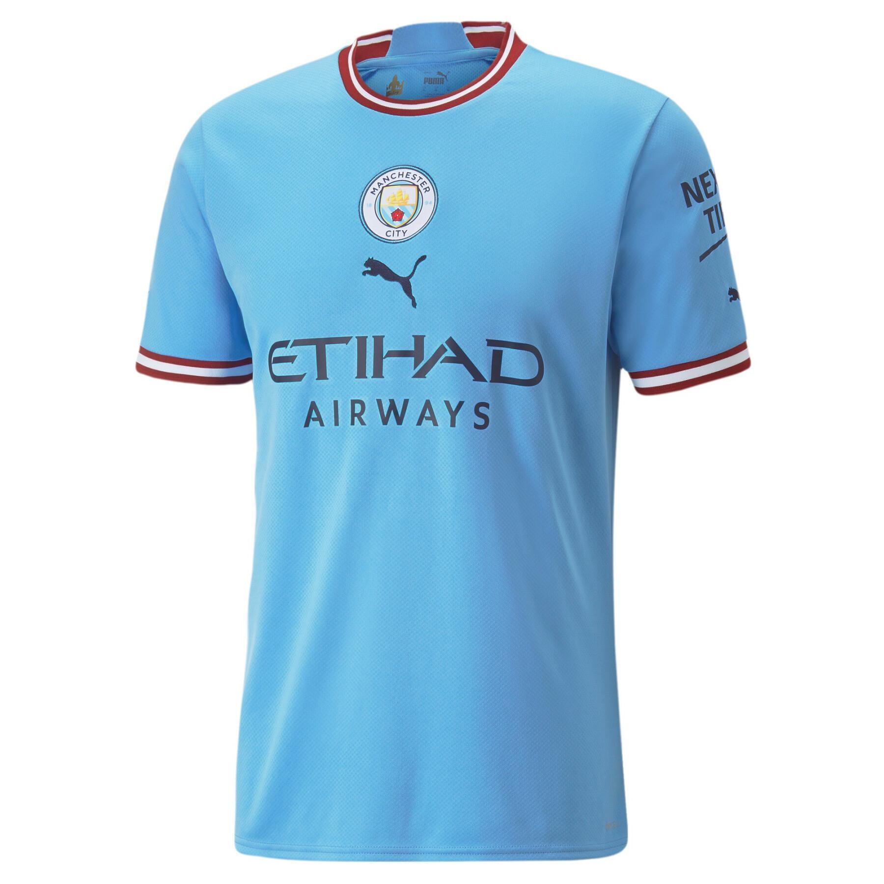 Koszulka domowa dla dzieci Manchester City 2022/23