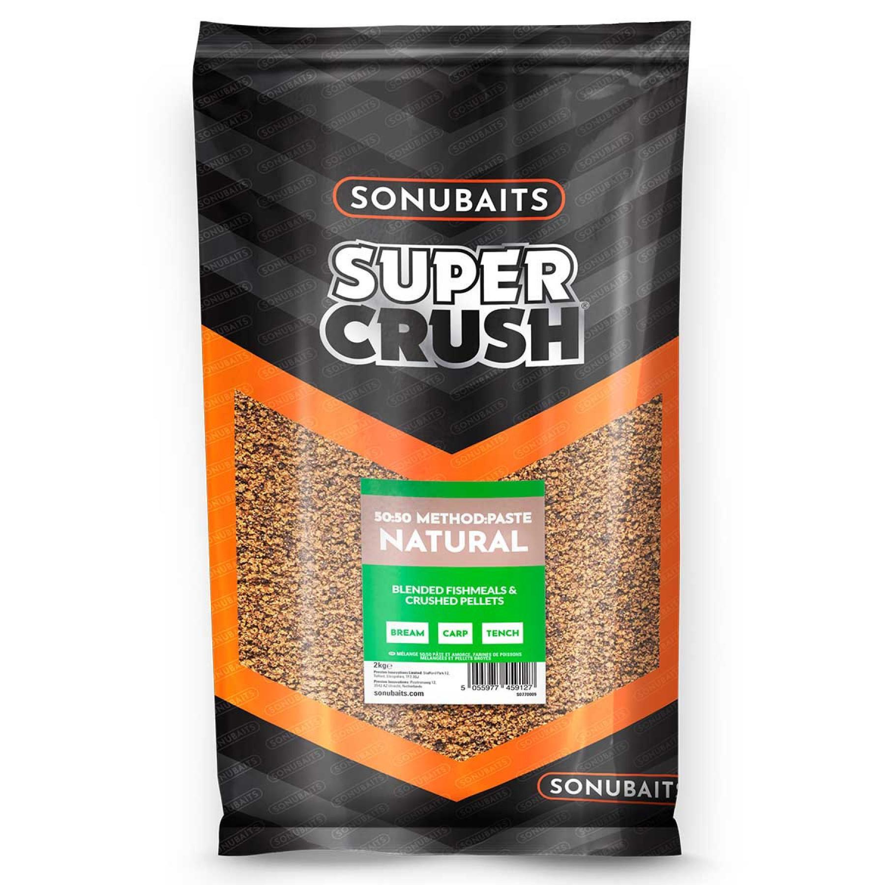 Mieszanka składników odżywczych Sonubaits 50:50 Method and Paste Natural 2kg