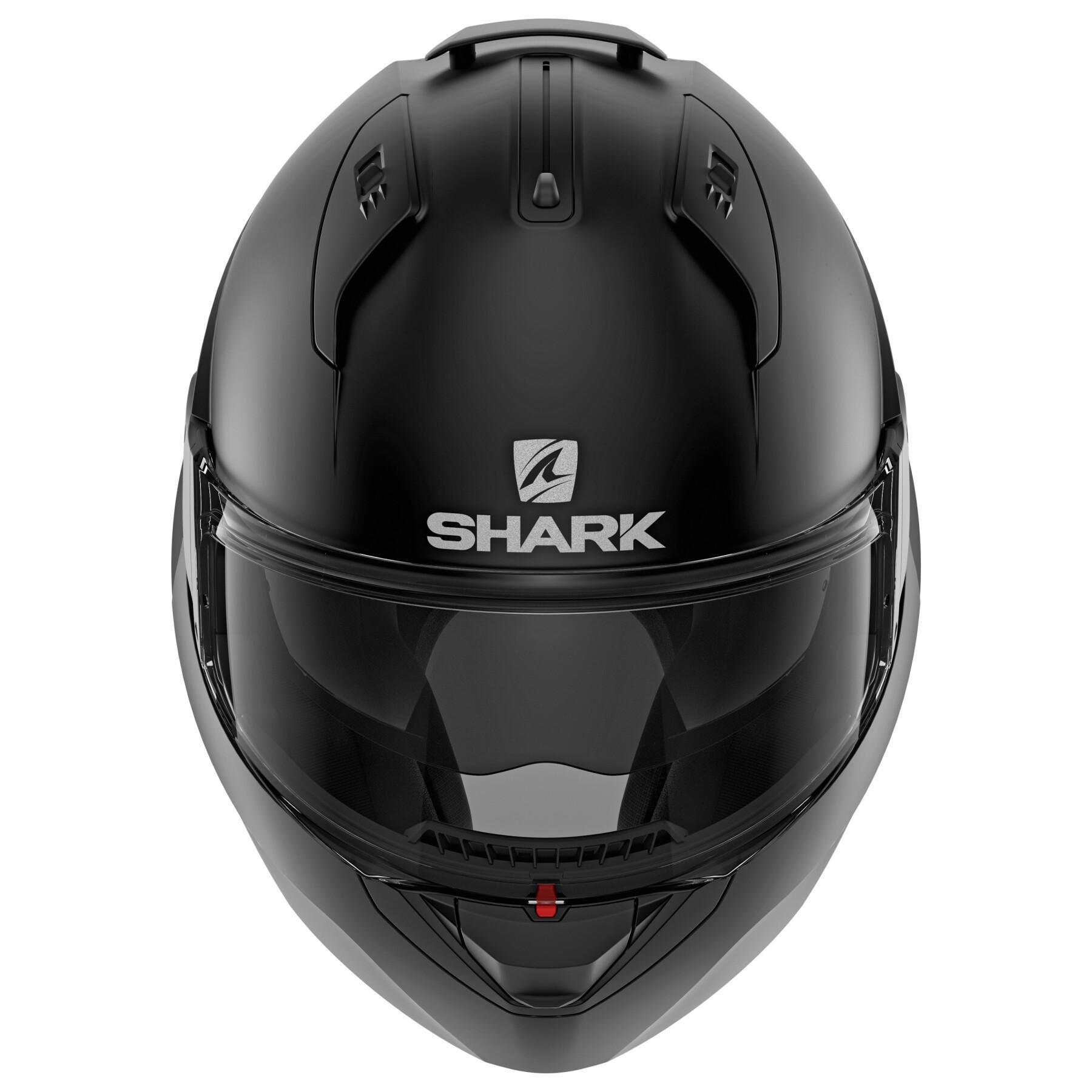 Modułowy kask motocyklowy Shark evo es blank
