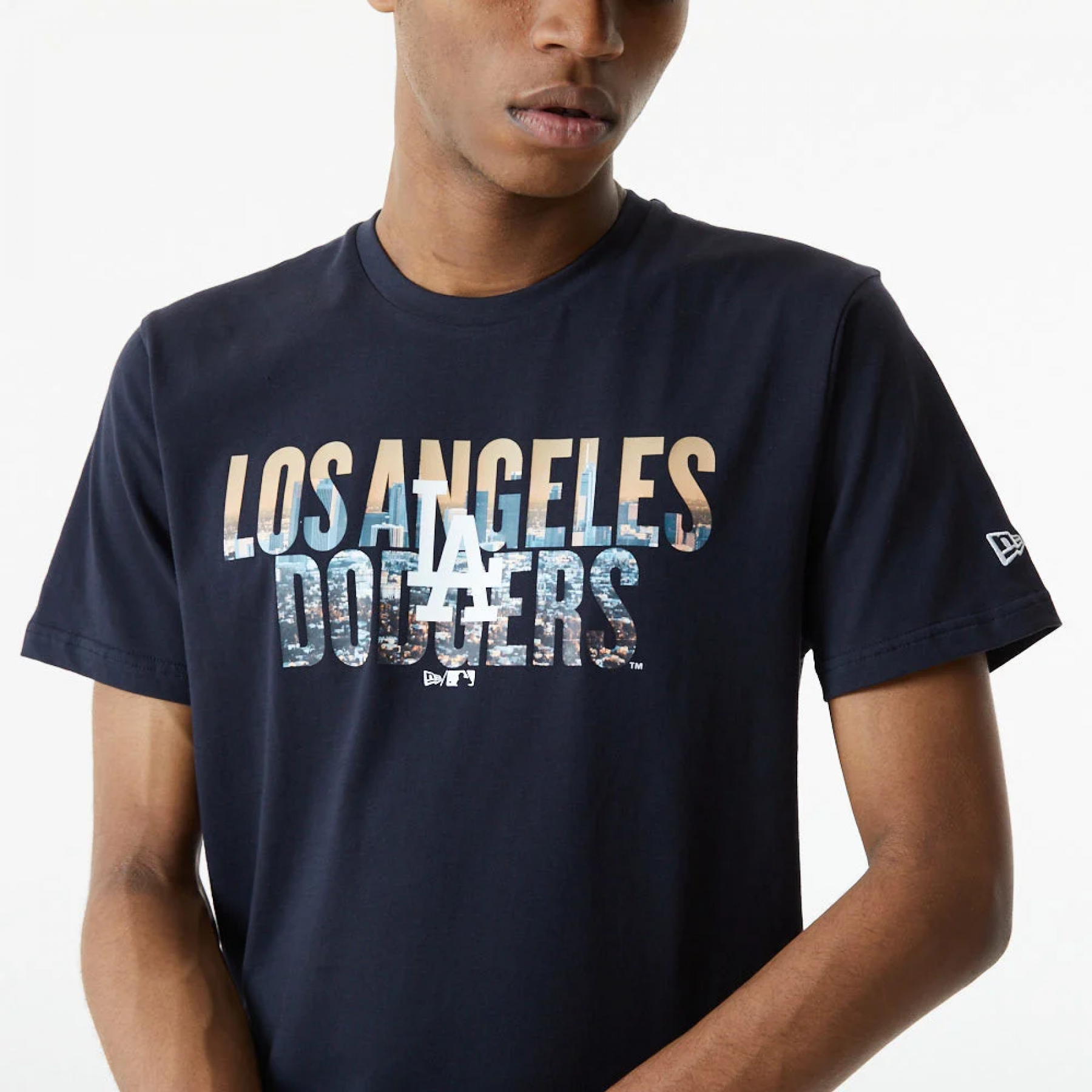 Koszulka New era Los Angeles Dodgers photographic wordmark