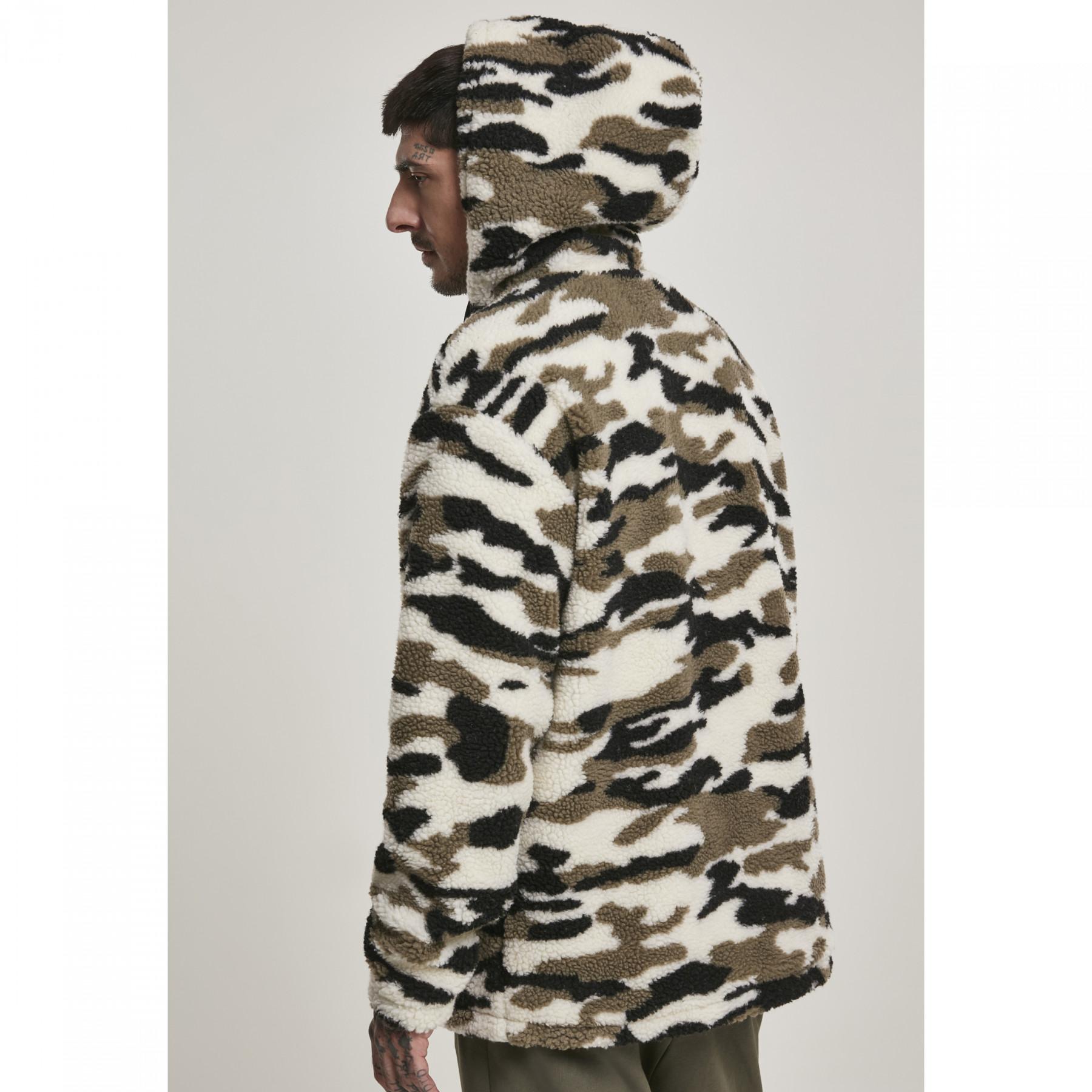 Urban classic sherpa pull over parka