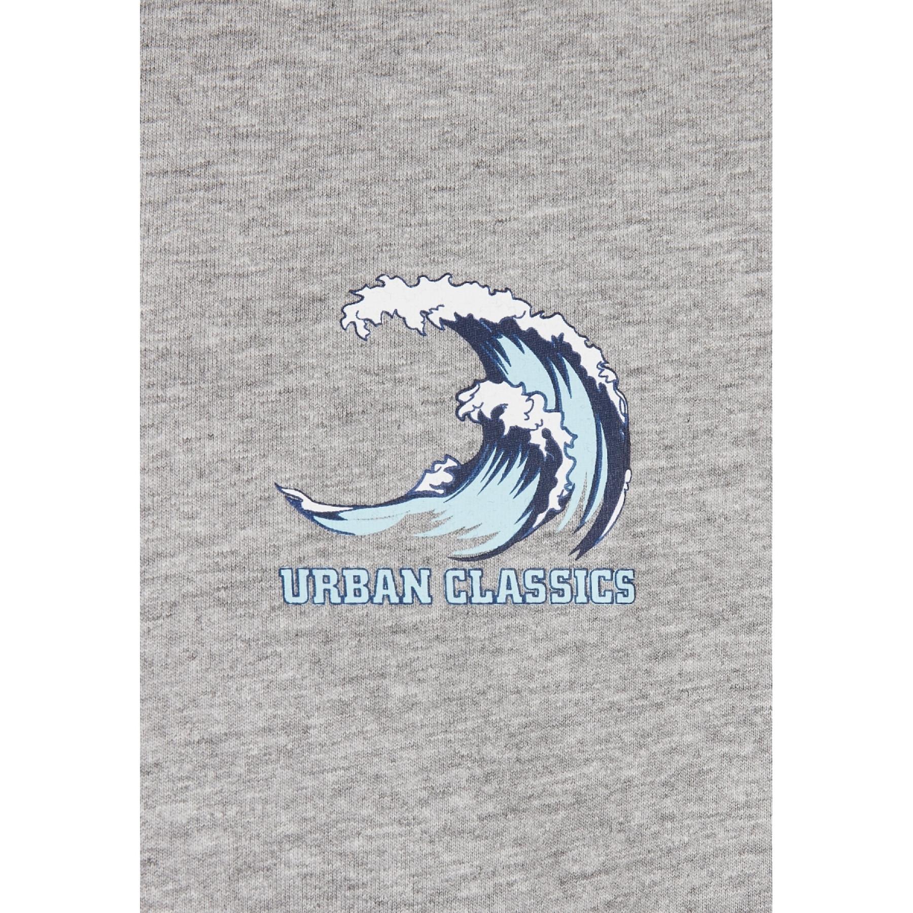 Koszulka Urban Classics big wave-grandes tailles