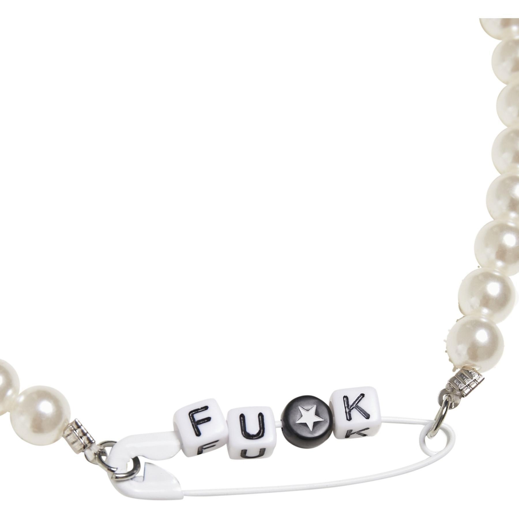 Naszyjnik Urban Classics pearl fuck necklace