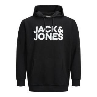 Bluza z kapturem duży rozmiar Jack & Jones Corp Logo