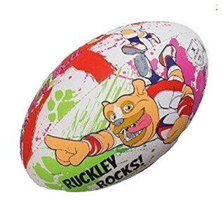 Maskotki piłki do rugby Gilbert Ruckley Rocks (taille 4)