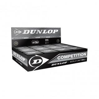 Zestaw 12 piłeczek do squasha Dunlop competition