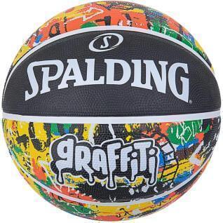 Piłka do koszykówki Spalding Rainbow Graffiti Rubber