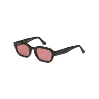 Okulary przeciwsłoneczne Colorful Standard 01 deep black solid/dark pink